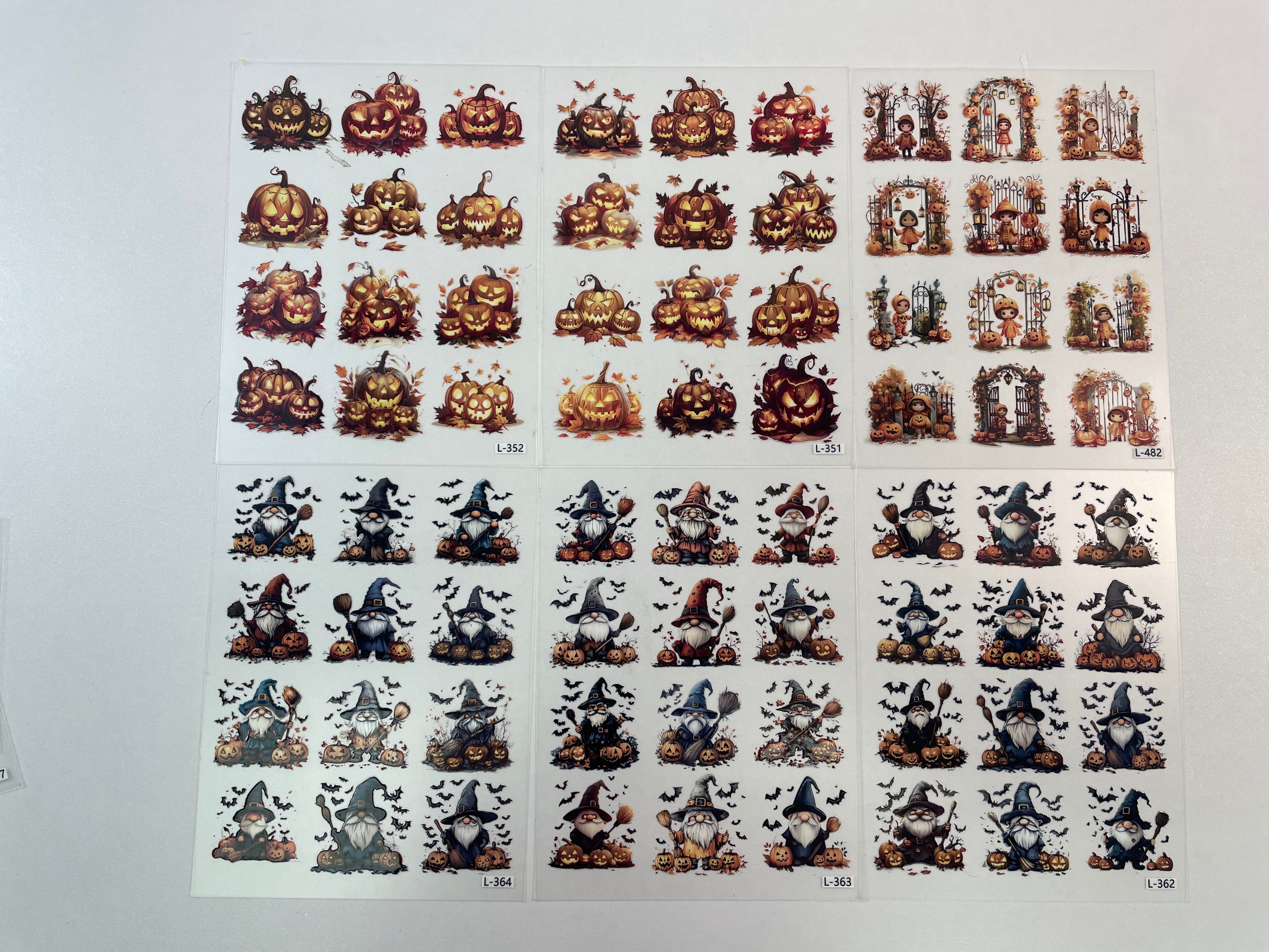 3D embossed stickers (A5 size, 15cm*20cm)