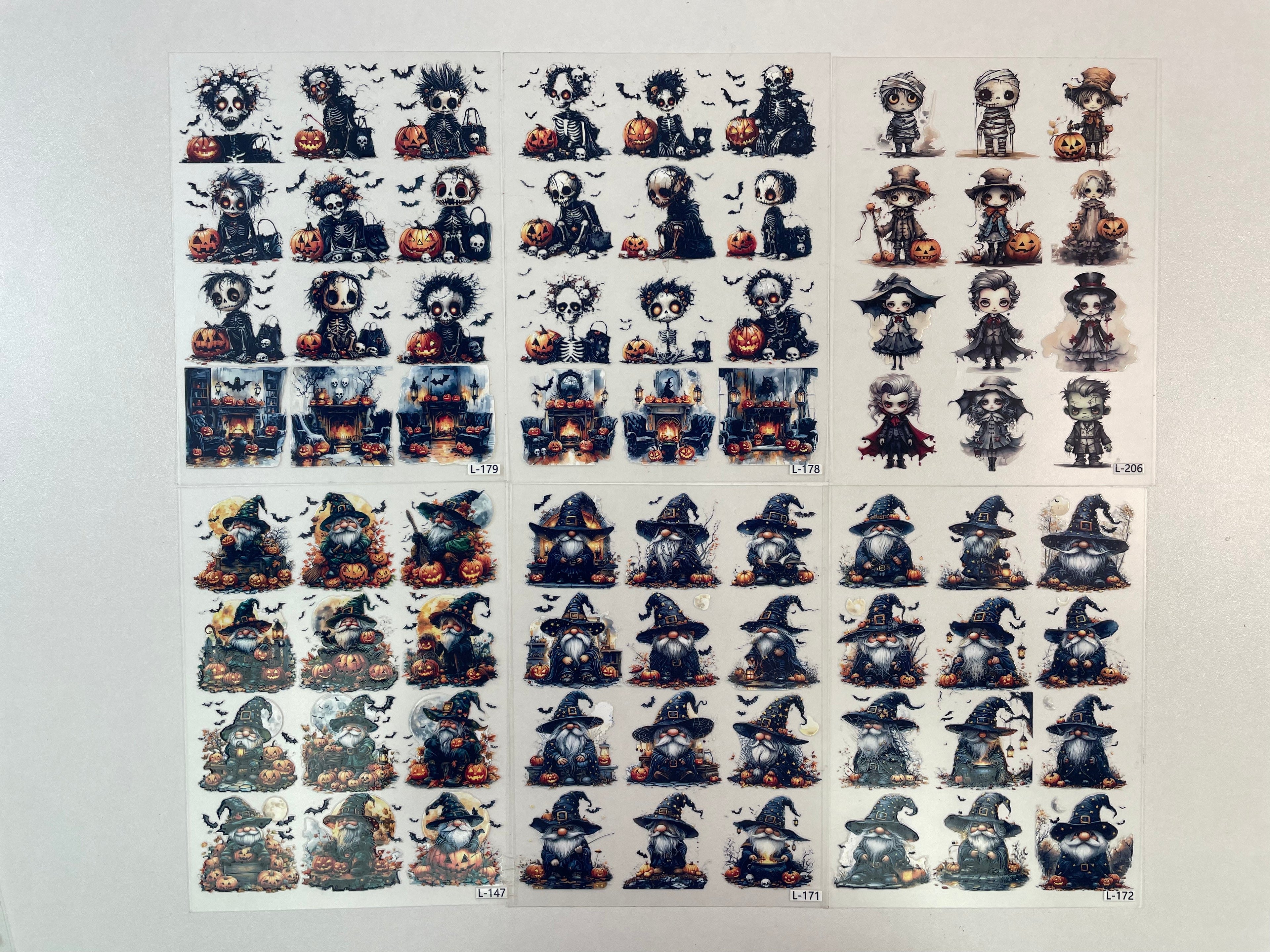 3D embossed stickers (A5 size, 15cm*20cm)