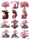 3D embossed stickers (A5 size, 15cm*20cm)