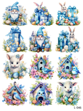 3D embossed stickers (A5 size, 15cm*20cm)