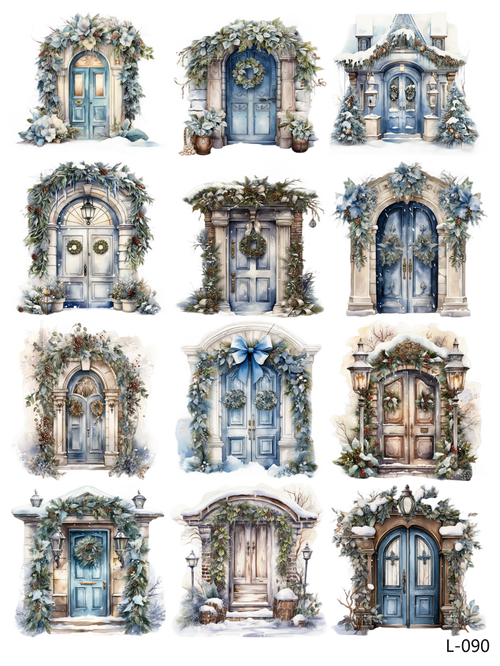 3D embossed stickers (A5 size, 15cm*20cm)