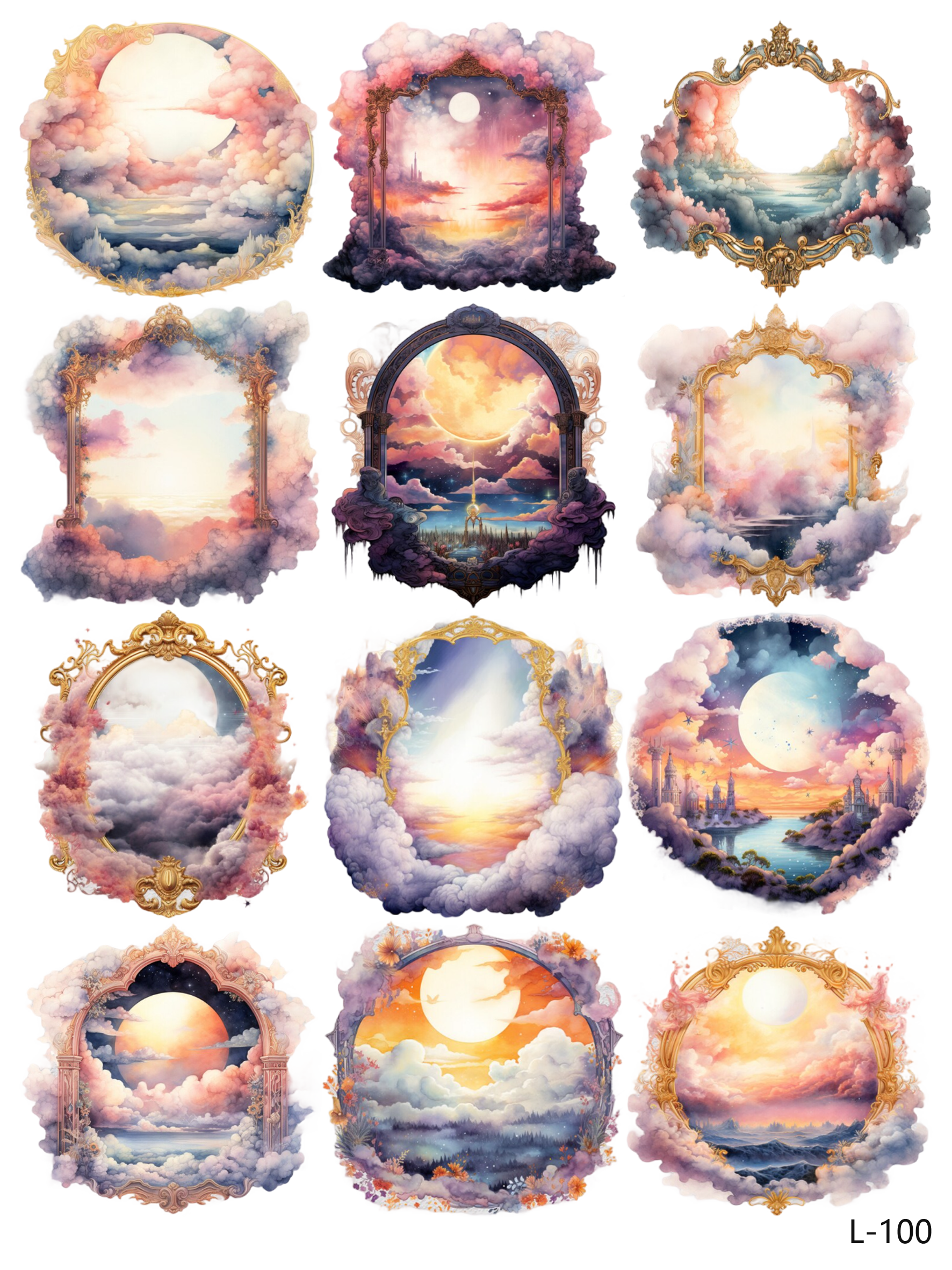 3D embossed stickers (A5 size, 15cm*20cm)