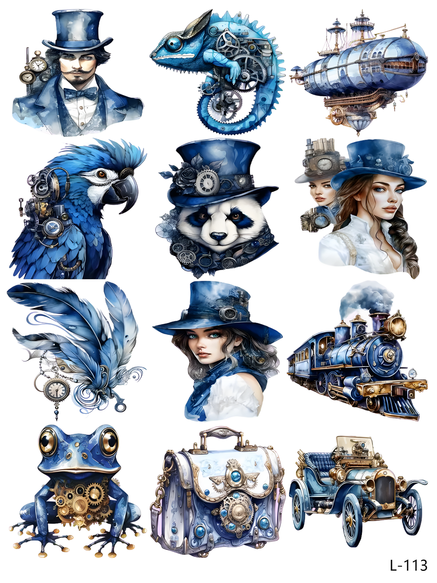 3D embossed stickers (A5 size, 15cm*20cm)