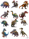 3D embossed stickers (A5 size, 15cm*20cm)