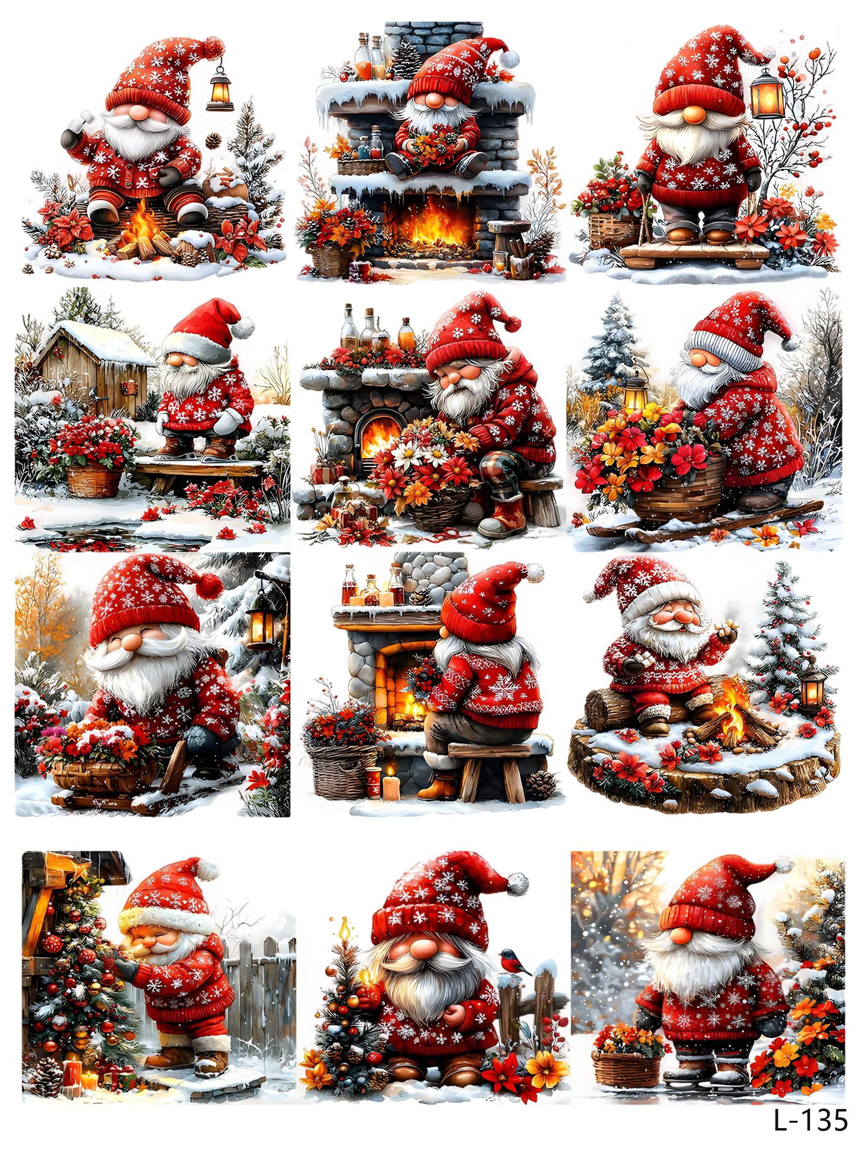 3D embossed stickers (A5 size, 15cm*20cm)