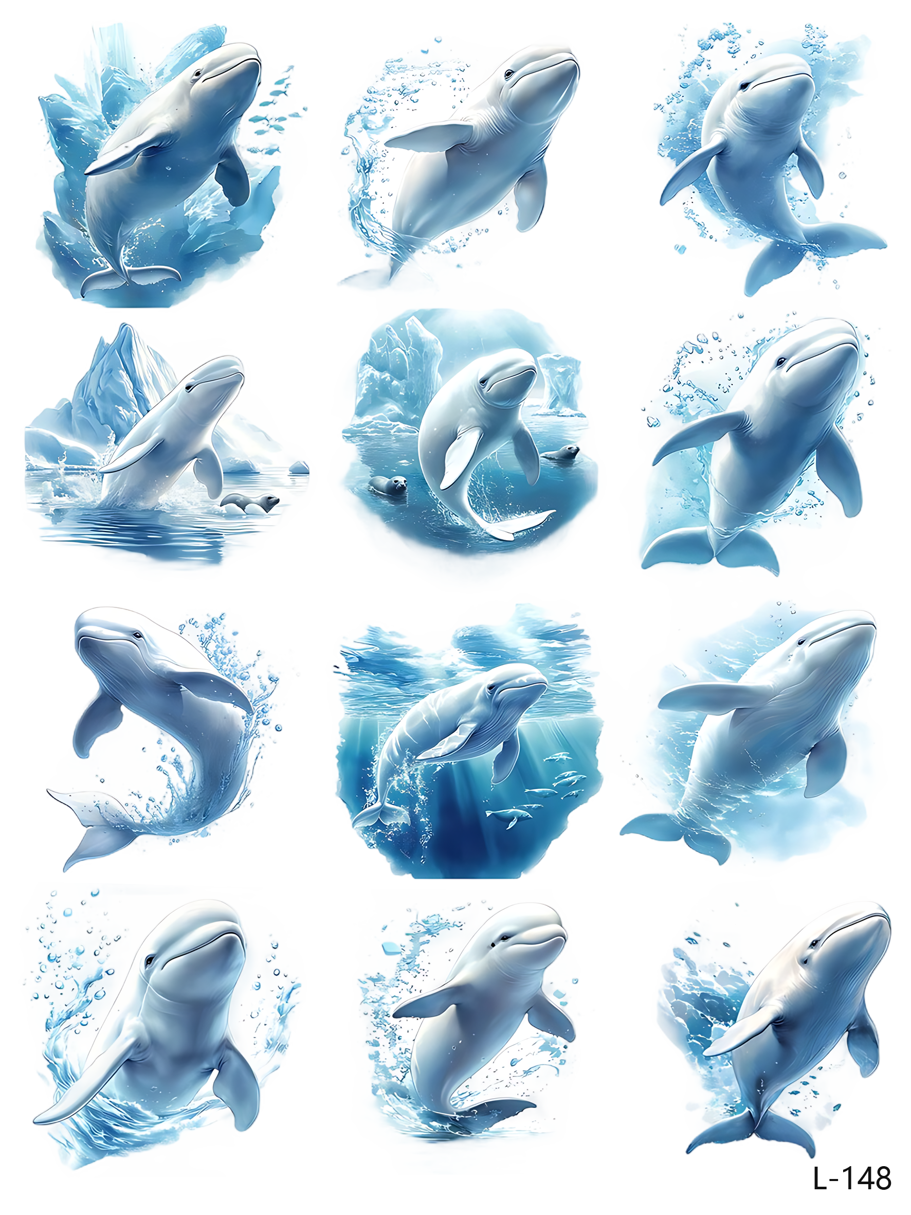 3D embossed stickers (A5 size, 15cm*20cm)