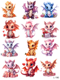 3D embossed stickers (A5 size, 15cm*20cm)