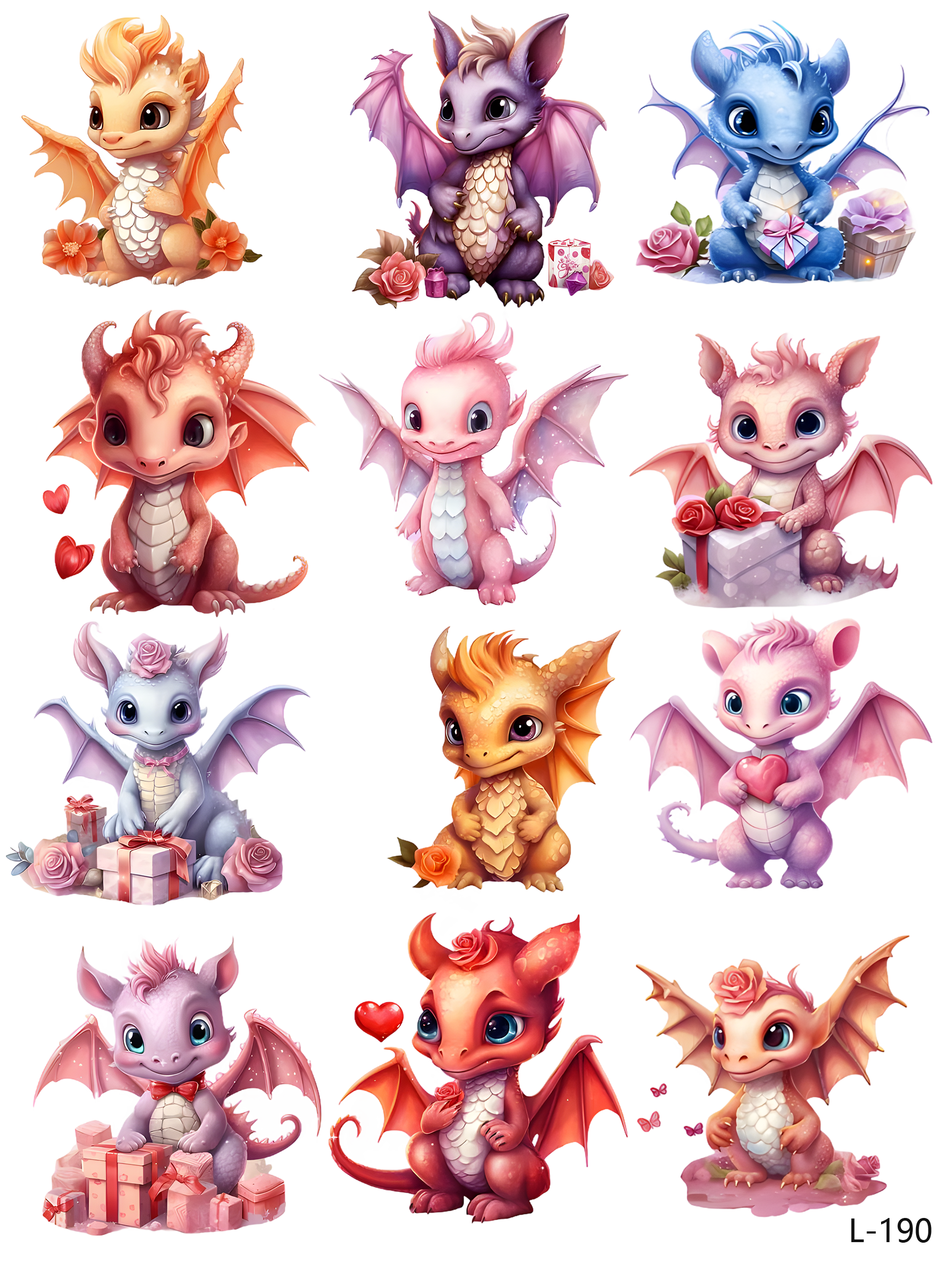 3D embossed stickers (A5 size, 15cm*20cm)