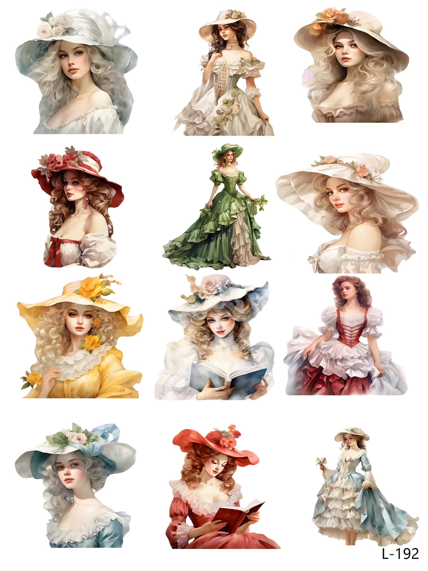 3D embossed stickers (A5 size, 15cm*20cm)