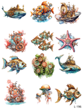 3D embossed stickers (A5 size, 15cm*20cm)