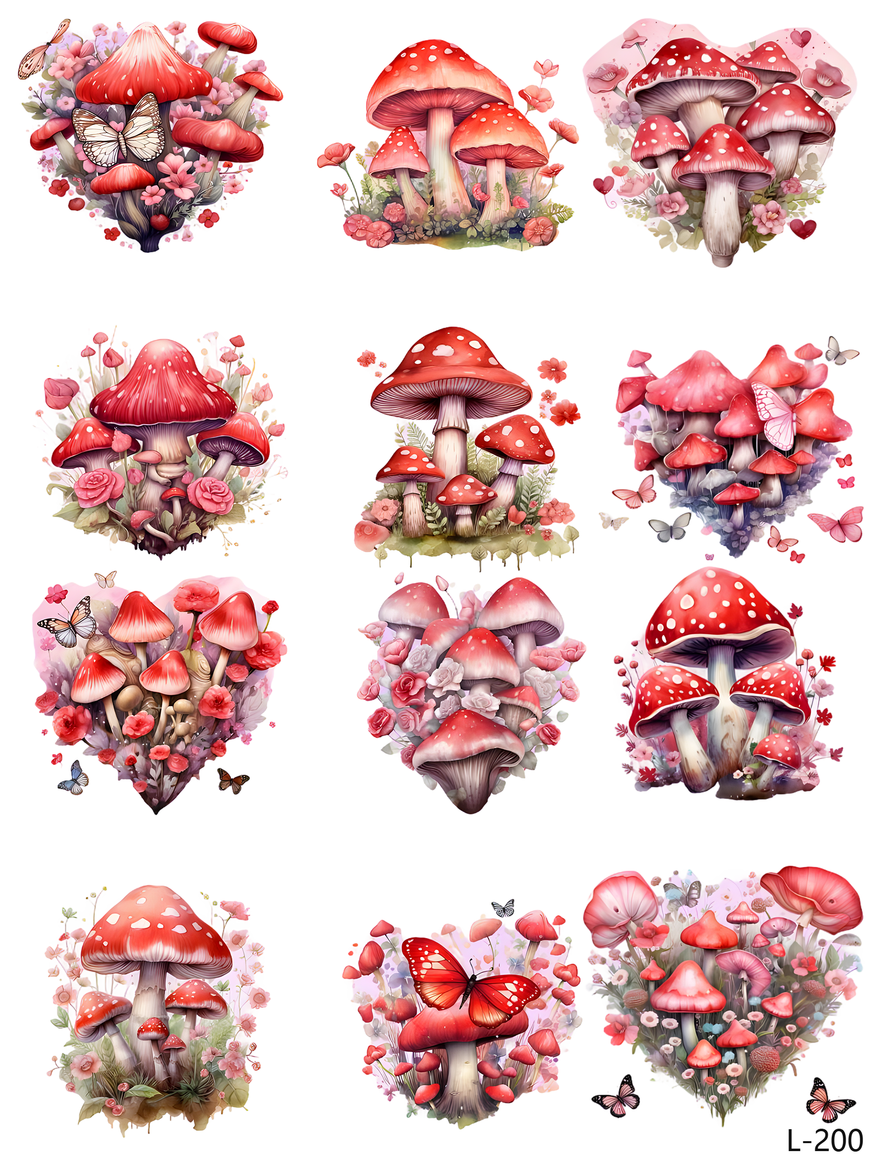 3D embossed stickers (A5 size, 15cm*20cm)