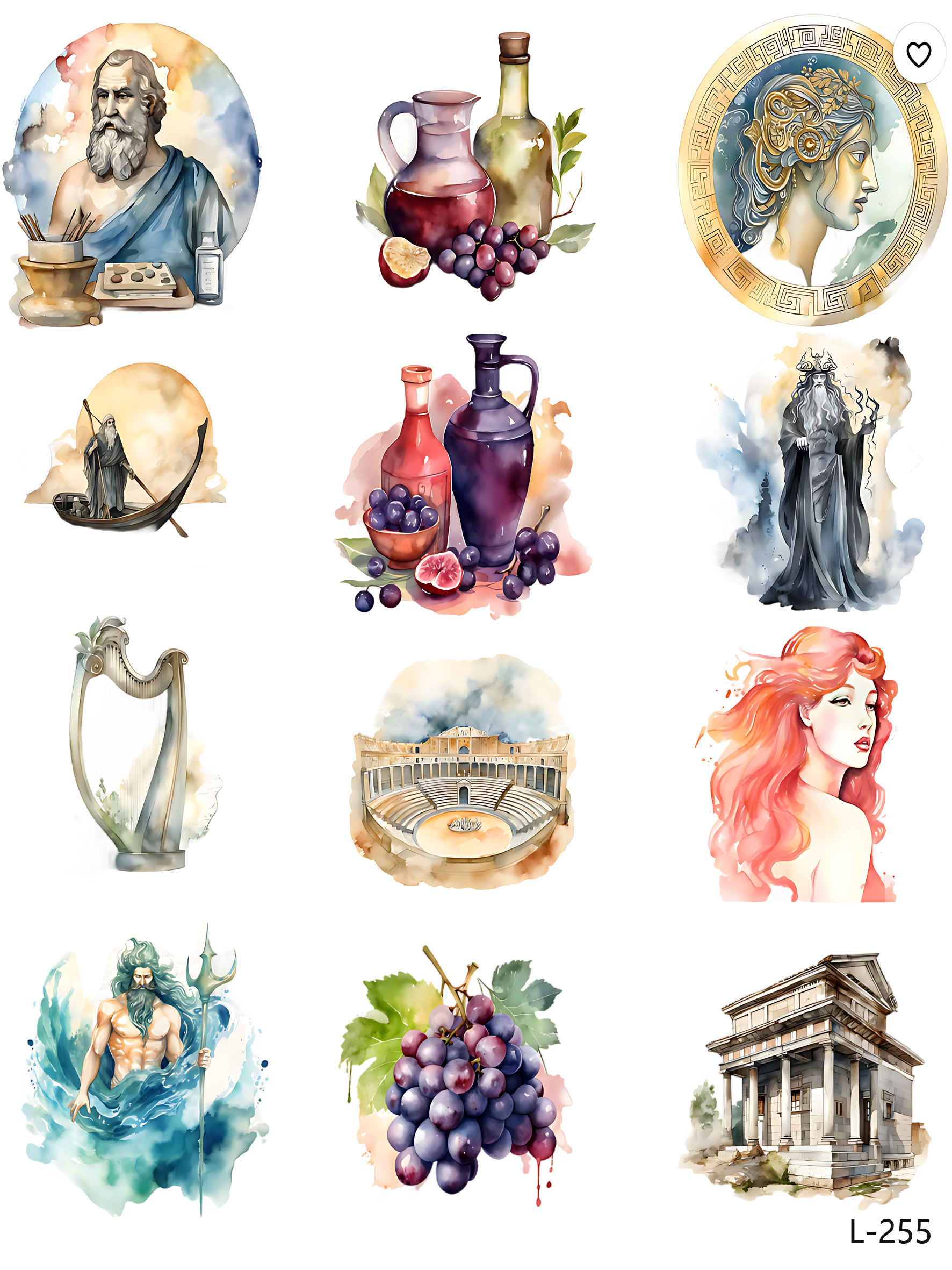 3D embossed stickers (A5 size, 15cm*20cm)