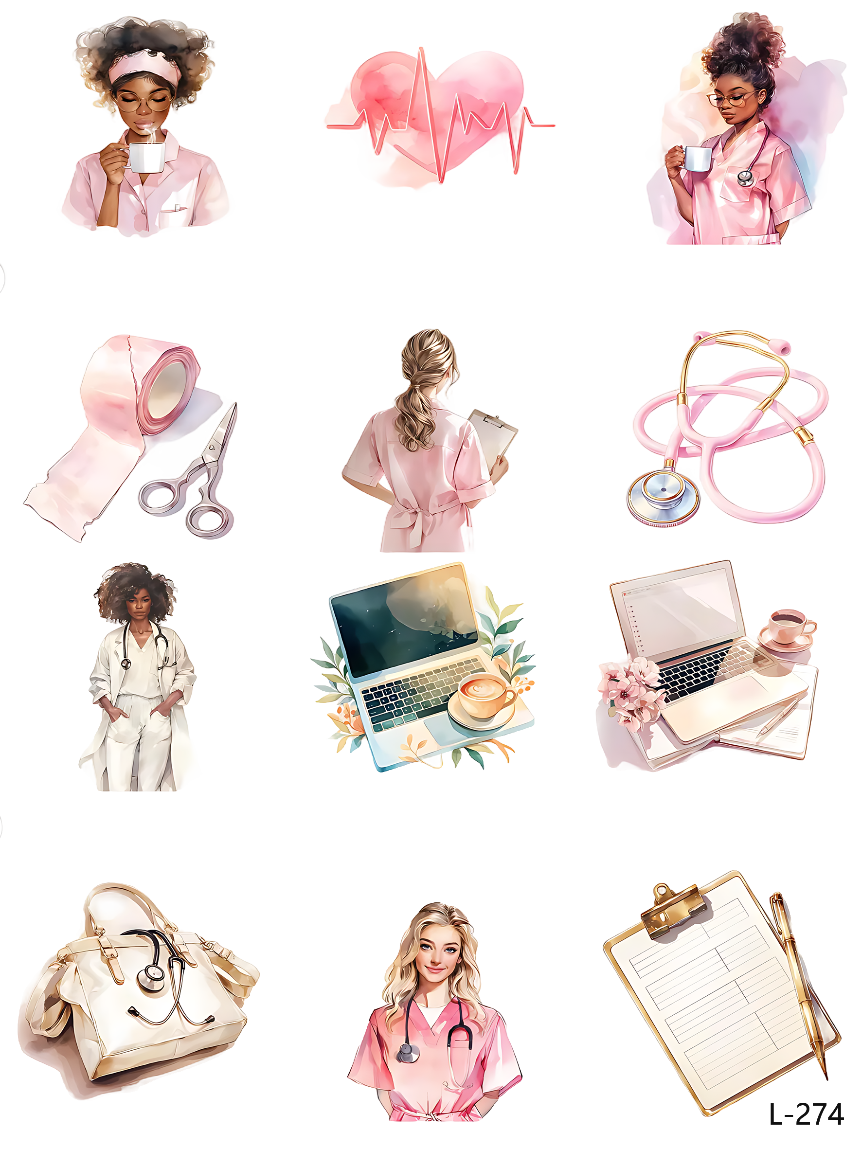 3D embossed stickers (A5 size, 15cm*20cm)