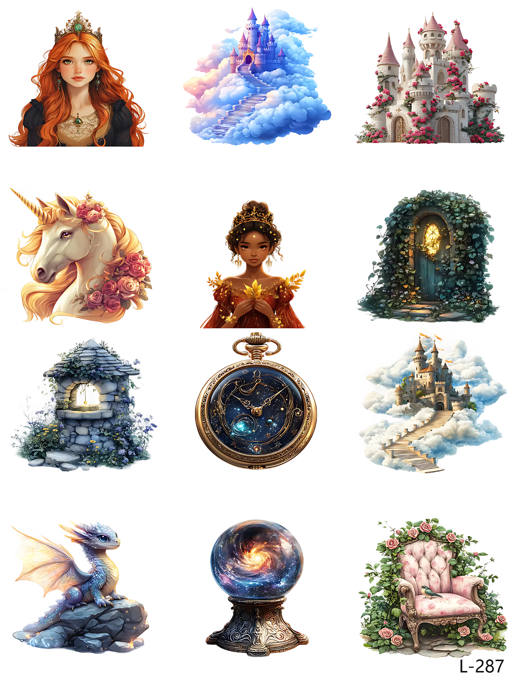 3D embossed stickers (A5 size, 15cm*20cm)