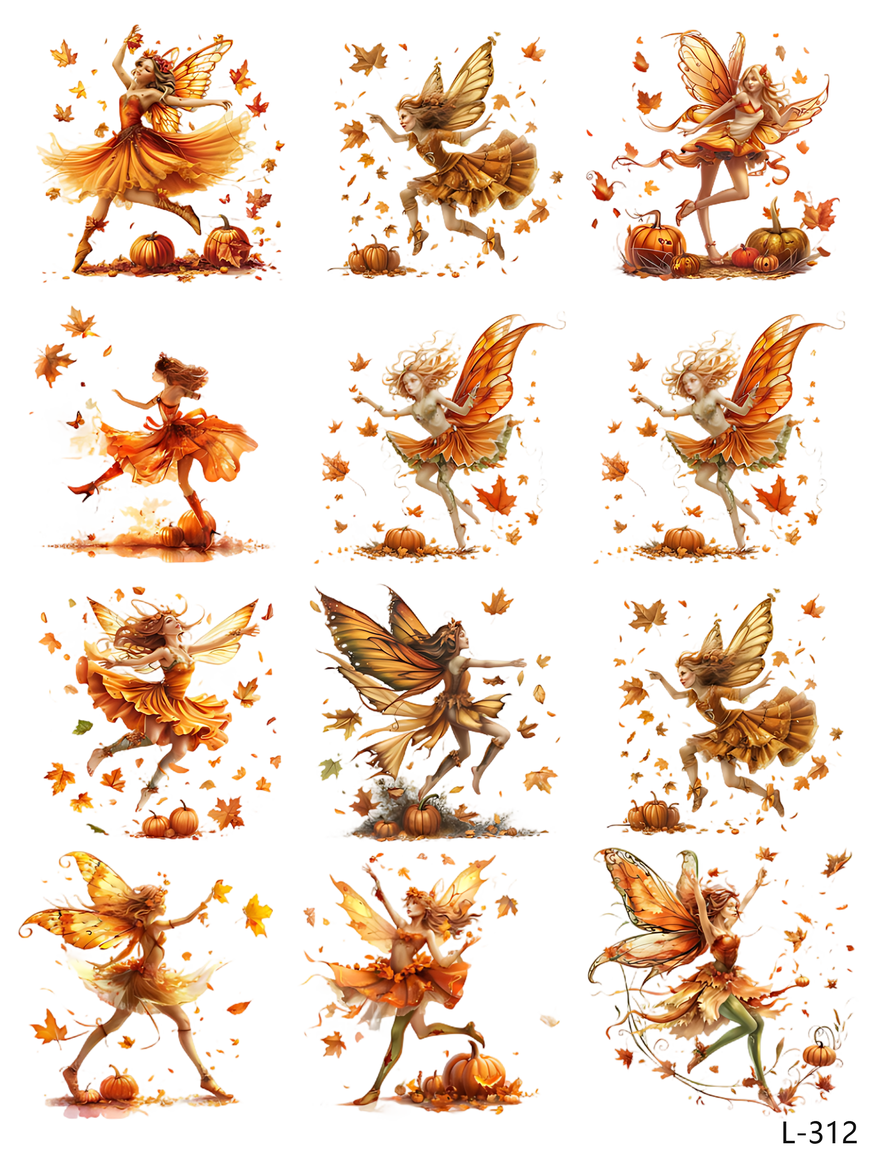 3D embossed stickers (A5 size, 15cm*20cm)
