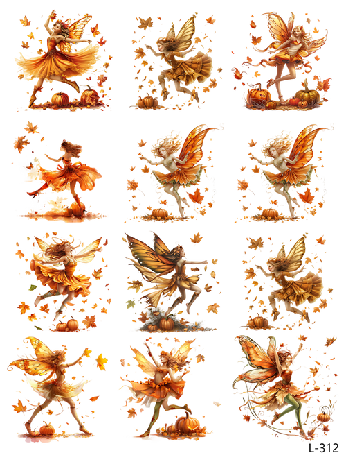 3D embossed stickers (A5 size, 15cm*20cm)