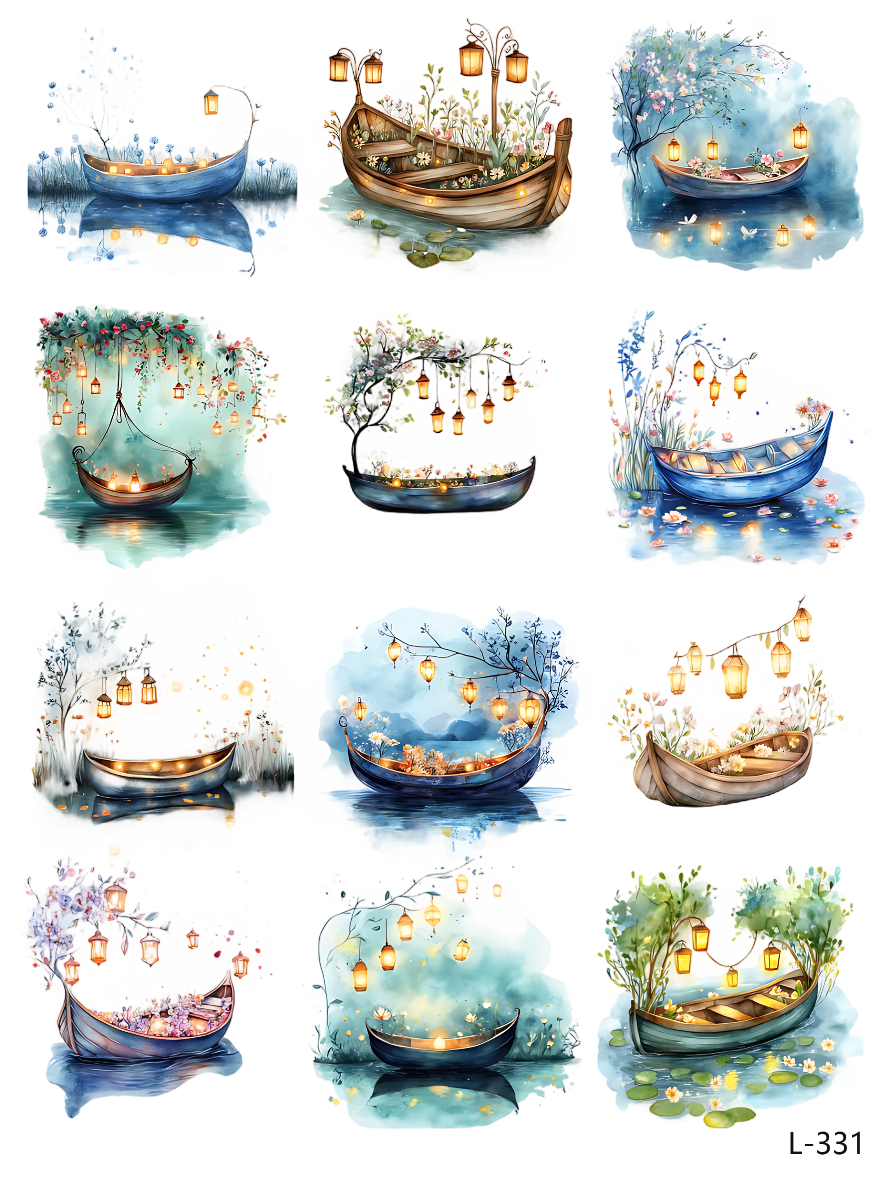 3D embossed stickers (A5 size, 15cm*20cm)