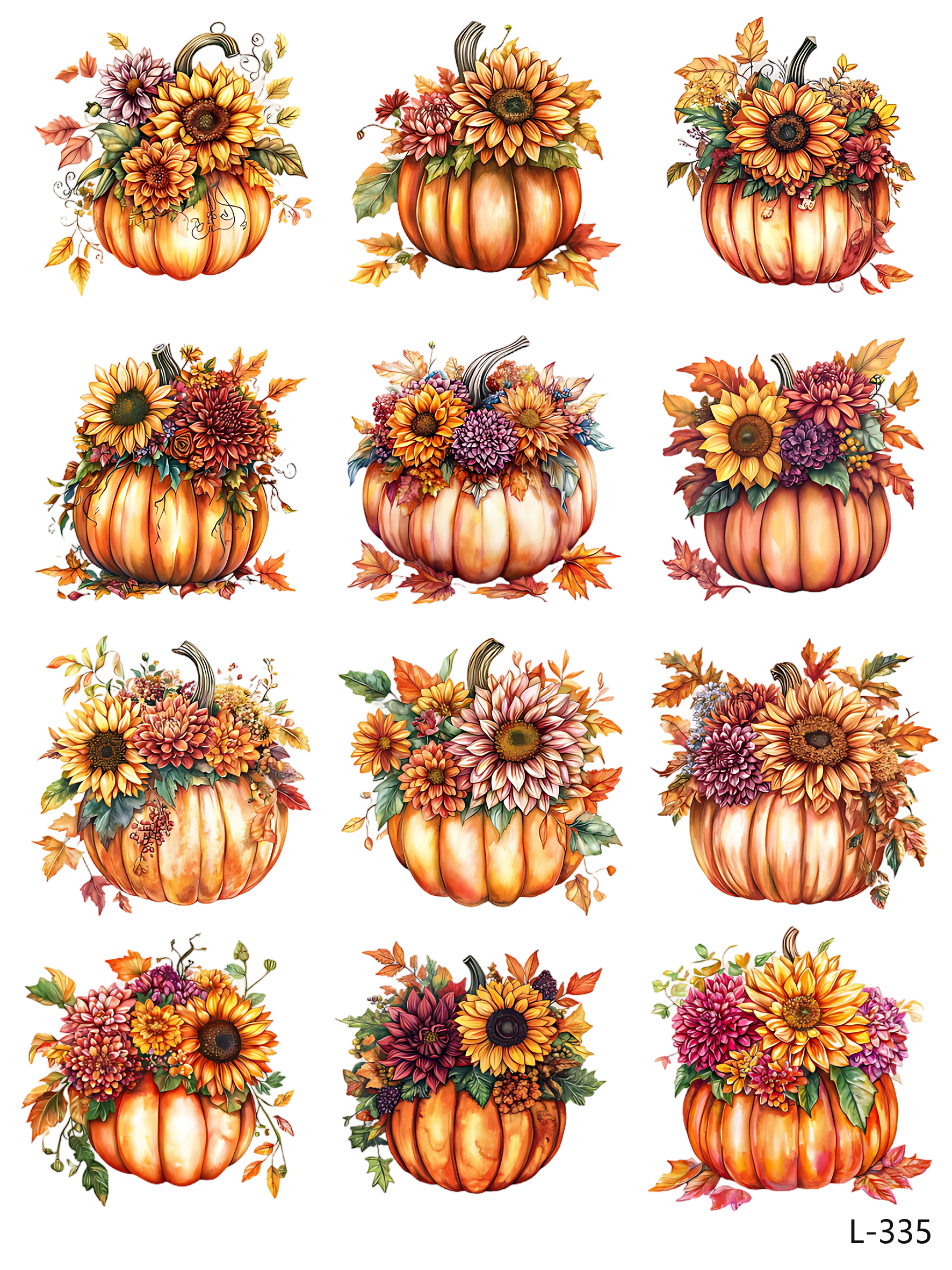 3D embossed stickers (A5 size, 15cm*20cm)
