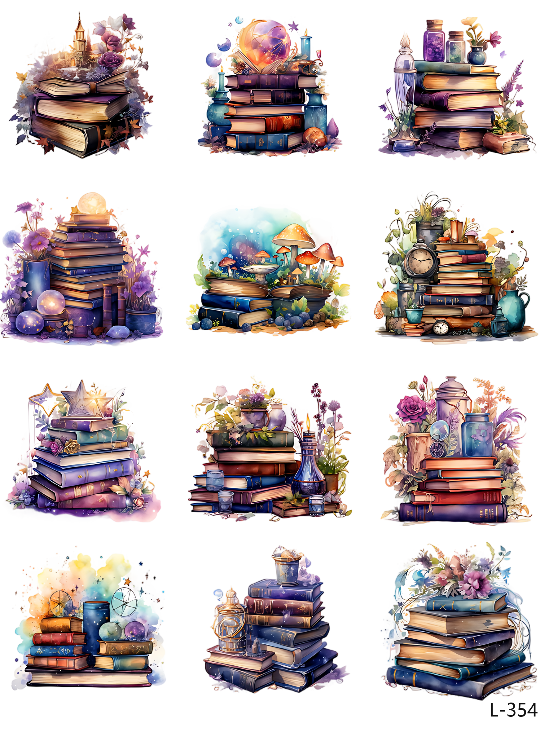 3D embossed stickers (A5 size, 15cm*20cm)