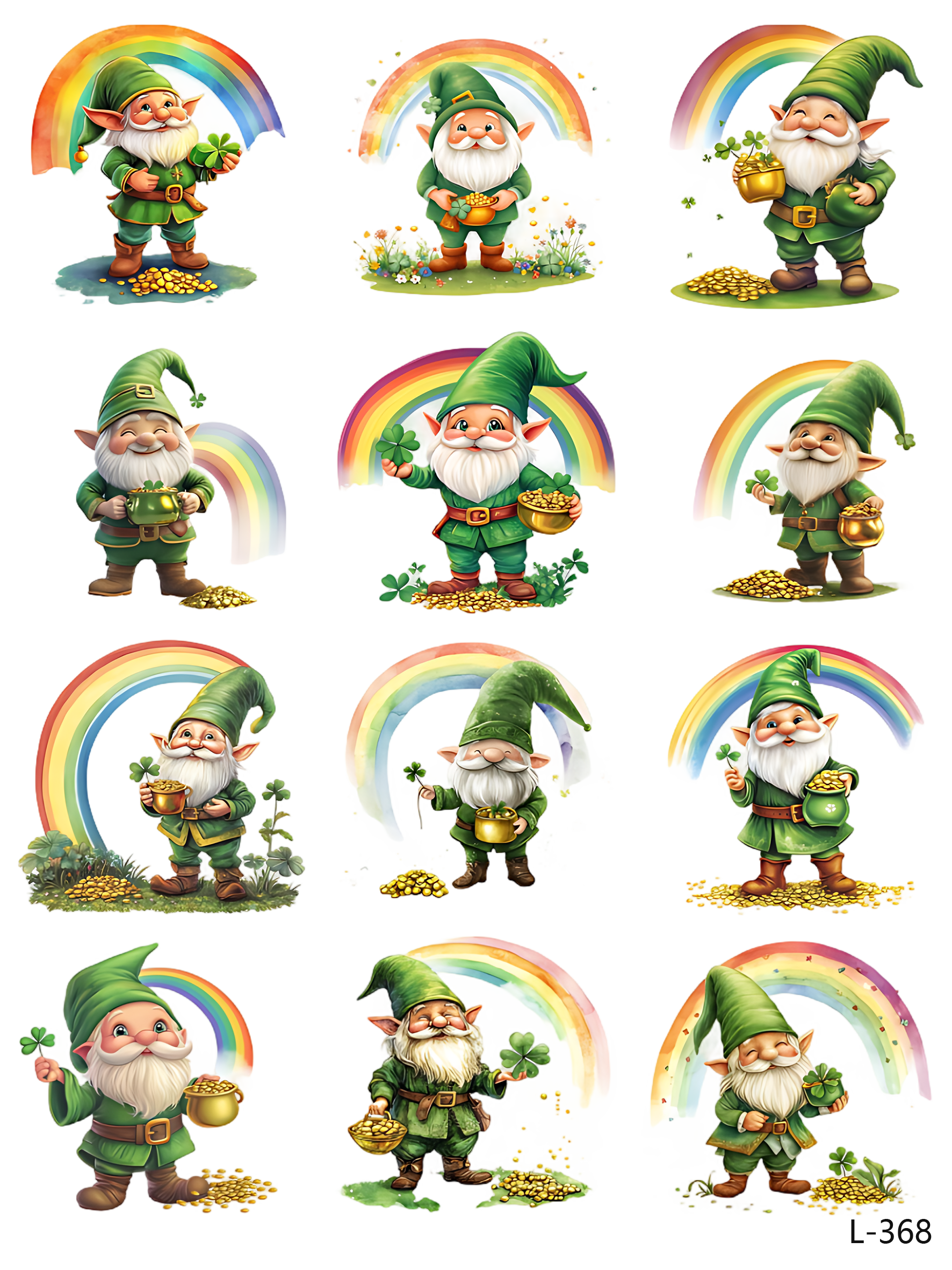 3D embossed stickers (A5 size, 15cm*20cm)