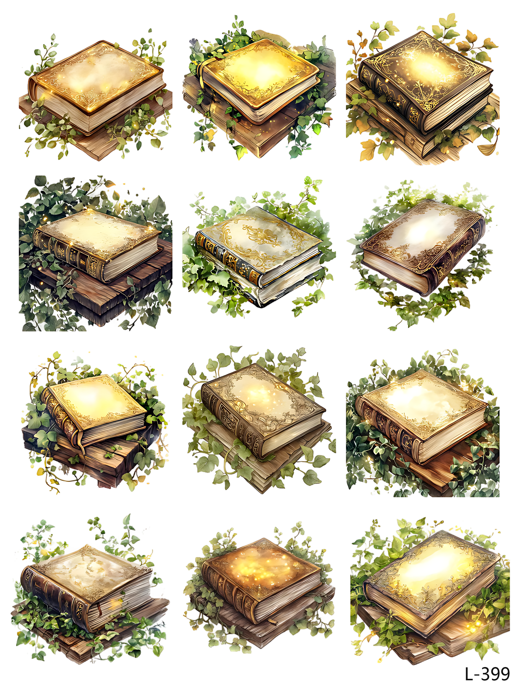 3D embossed stickers (A5 size, 15cm*20cm)