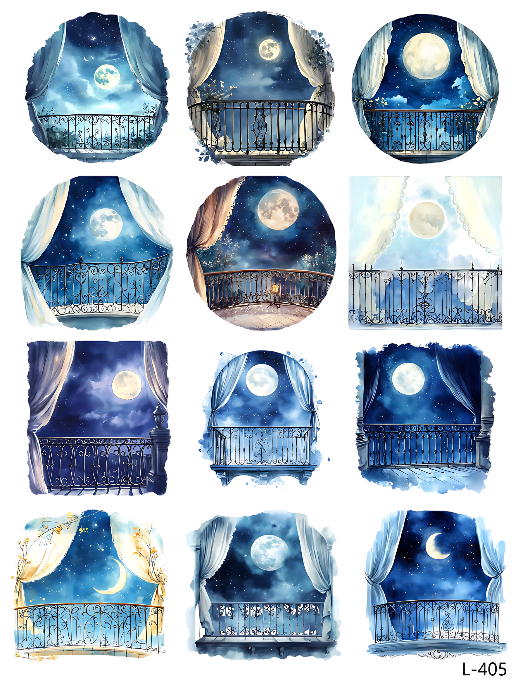 3D embossed stickers (A5 size, 15cm*20cm)