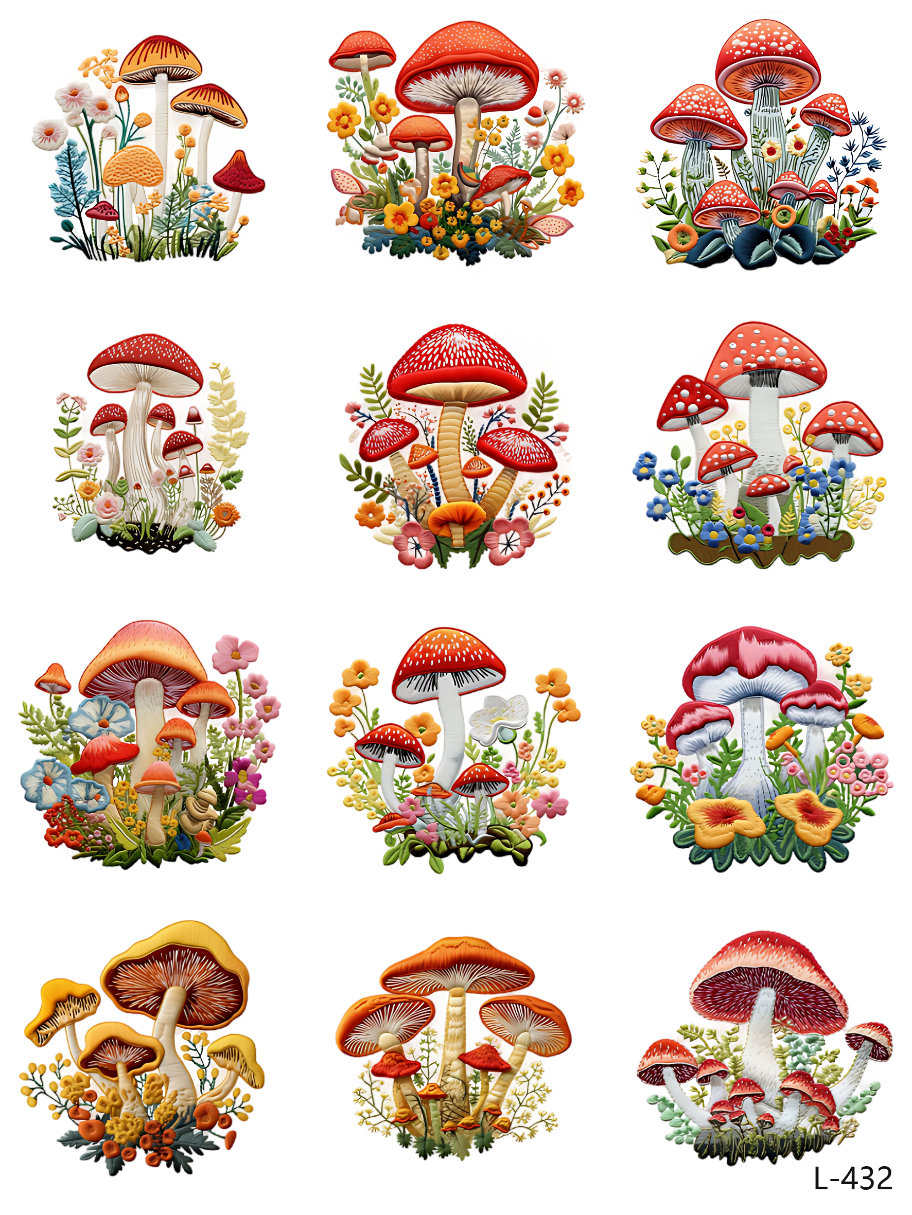3D embossed stickers (A5 size, 15cm*20cm)