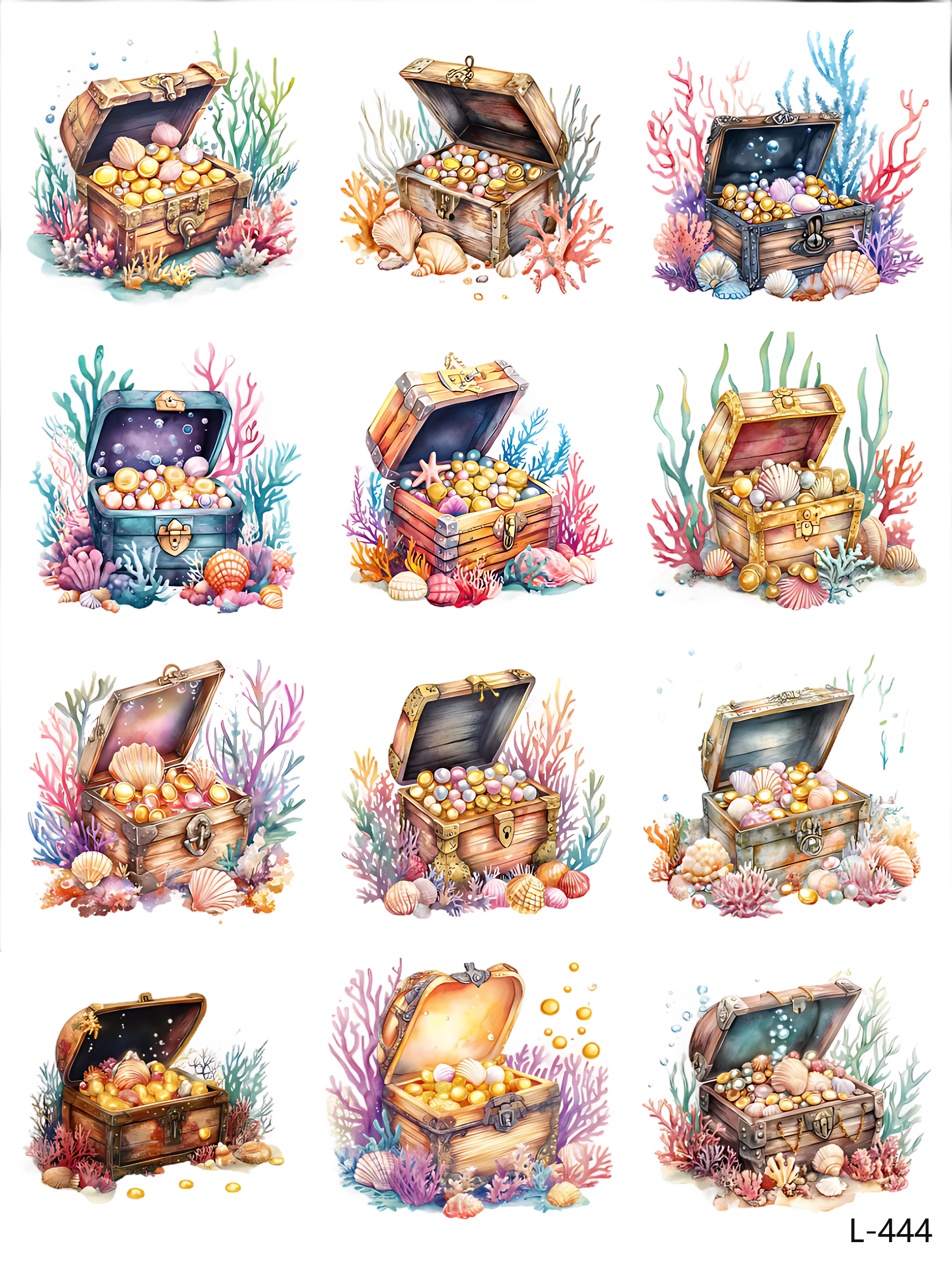 3D embossed stickers (A5 size, 15cm*20cm)
