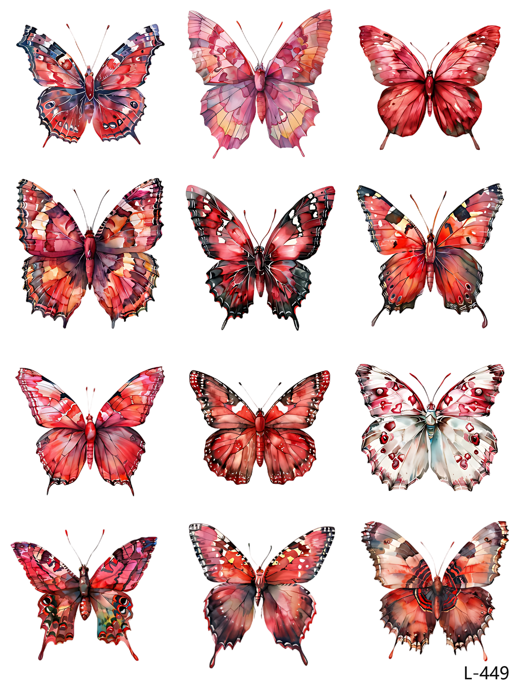 3D embossed stickers (A5 size, 15cm*20cm)