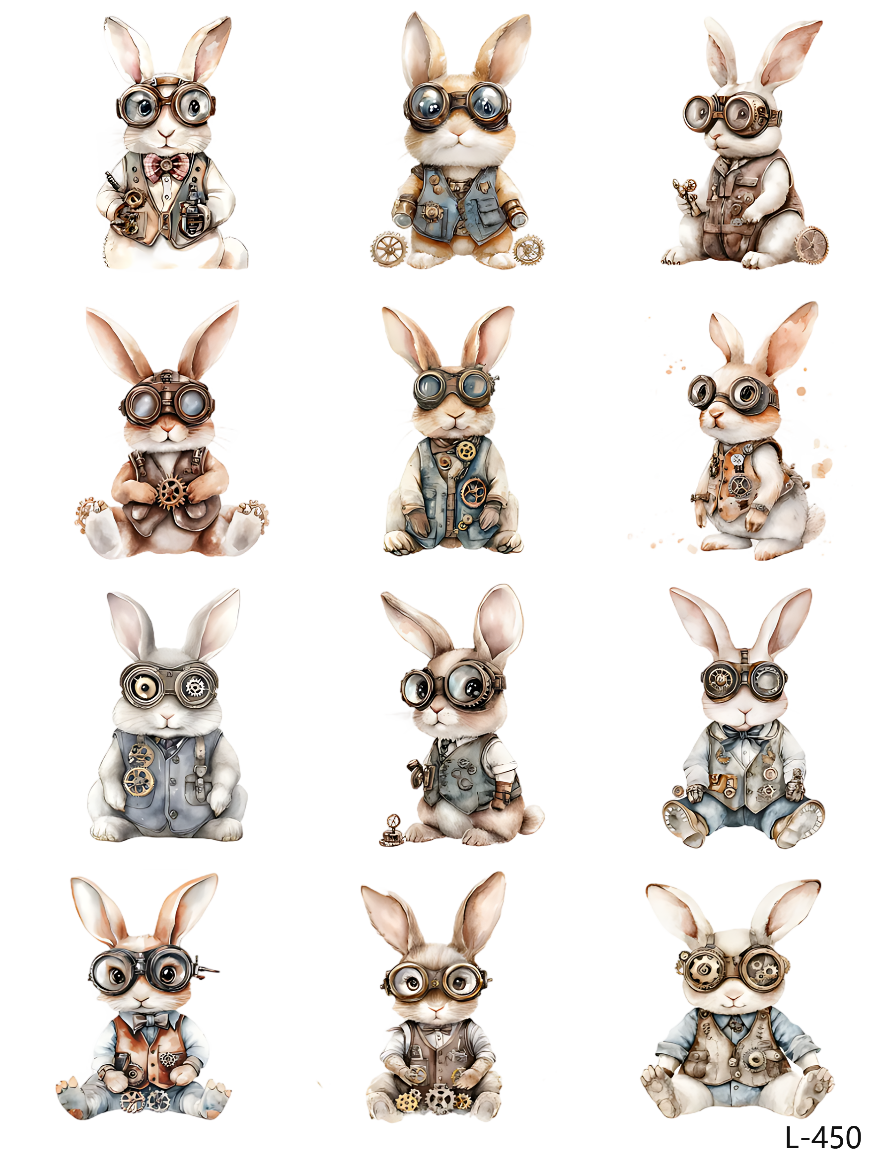3D embossed stickers (A5 size, 15cm*20cm)
