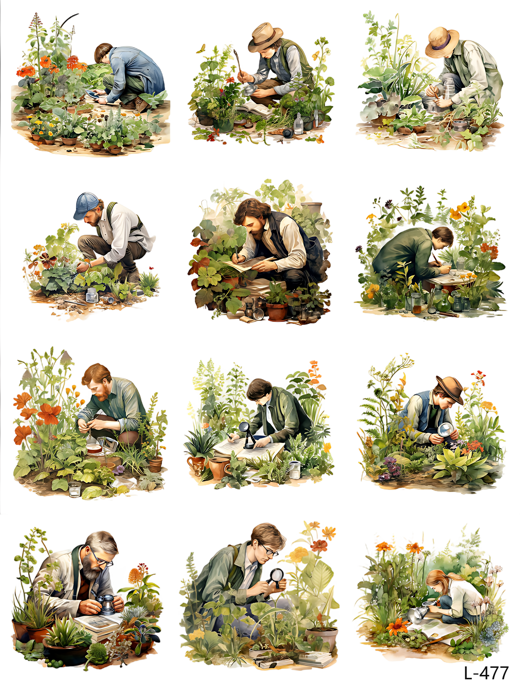 3D embossed stickers (A5 size, 15cm*20cm)