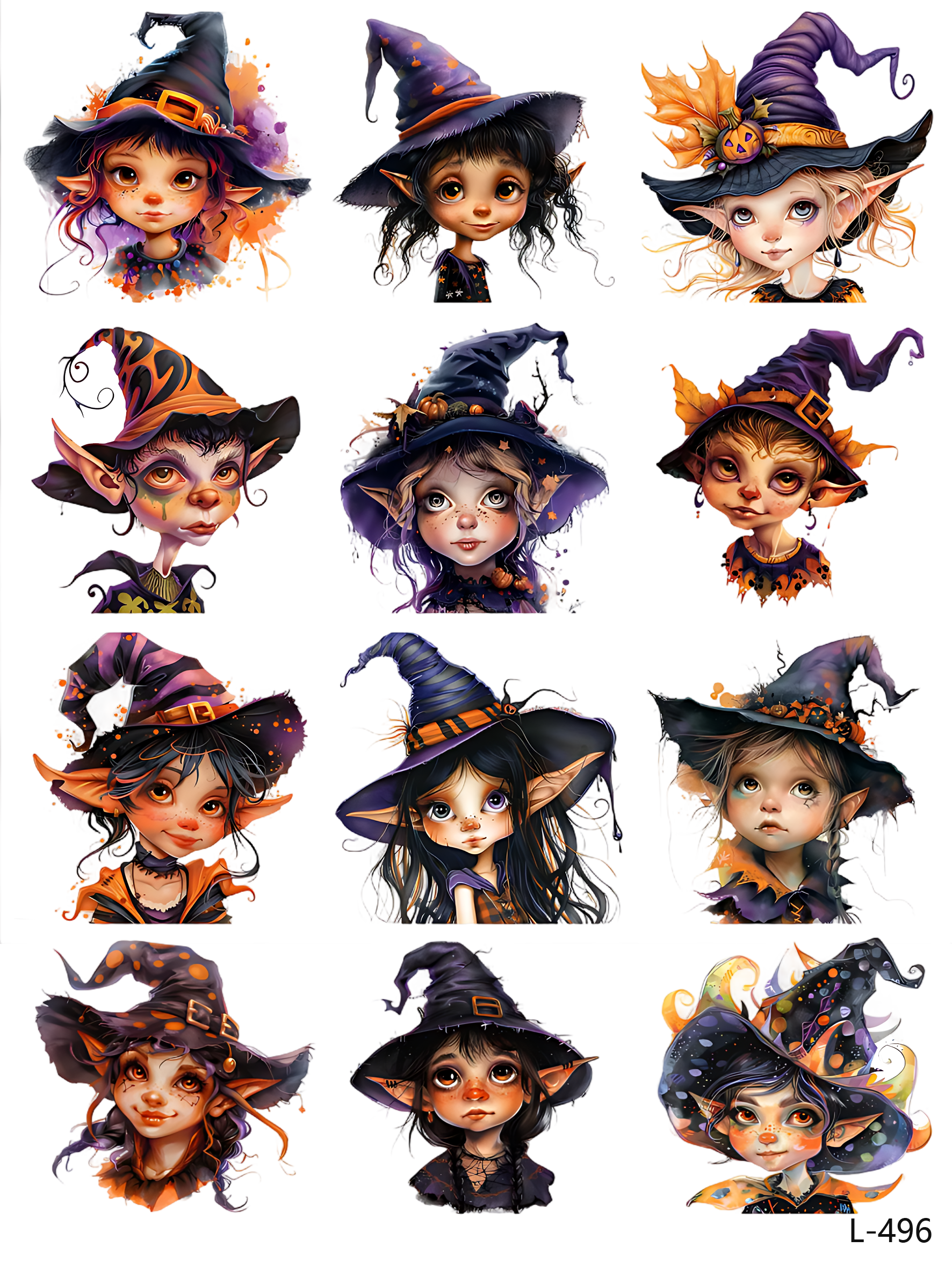 3D embossed stickers (A5 size, 15cm*20cm)