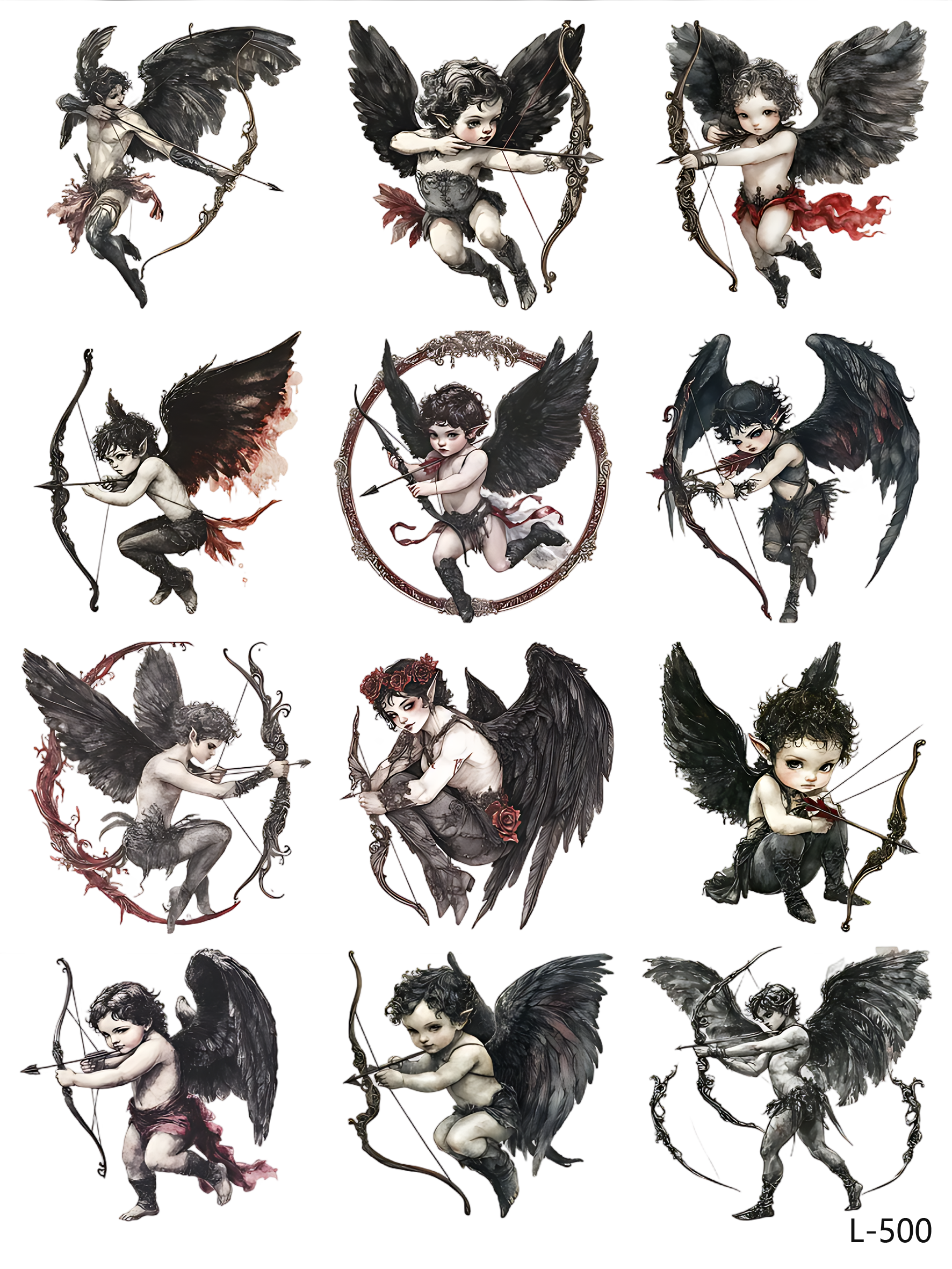 3D embossed stickers (A5 size, 15cm*20cm)