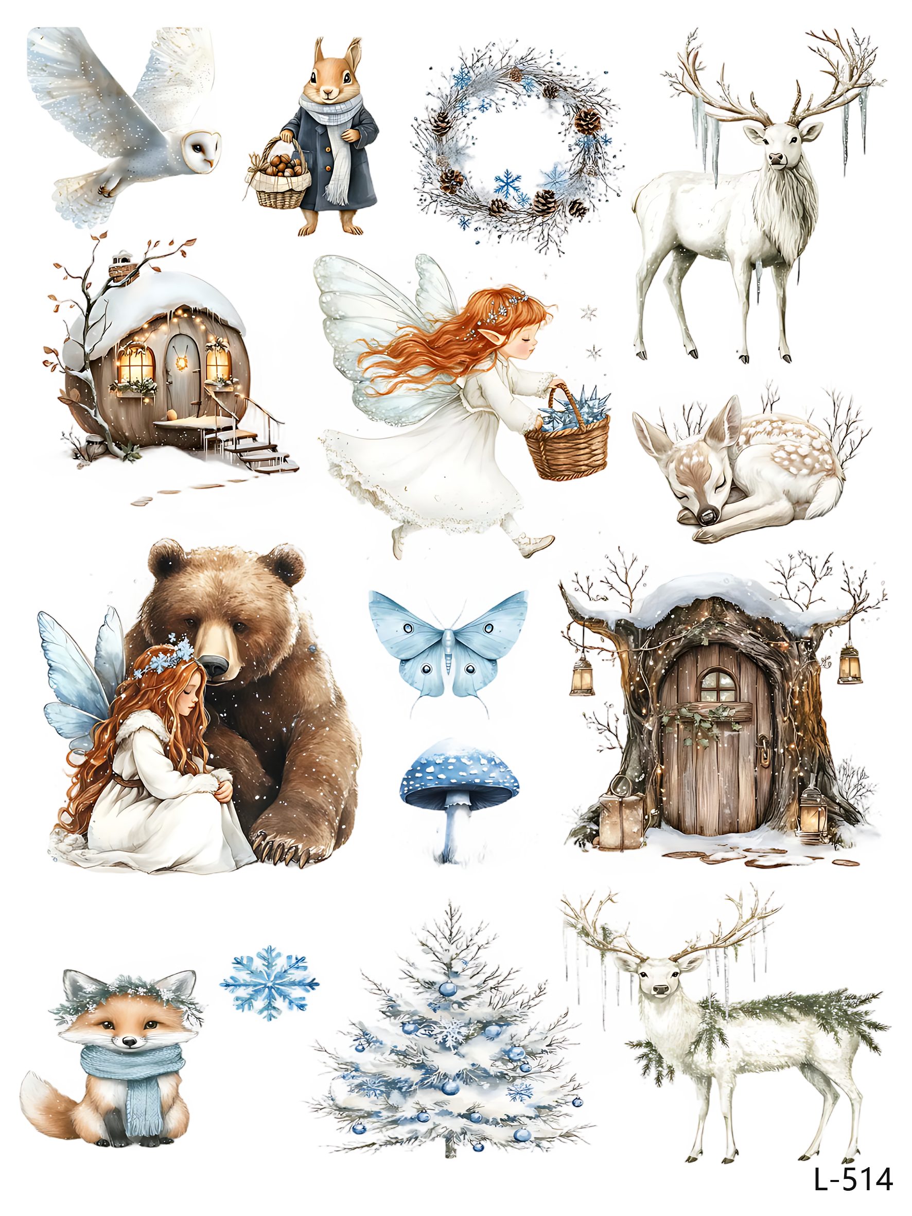 3D embossed stickers (A5 size, 15cm*20cm)