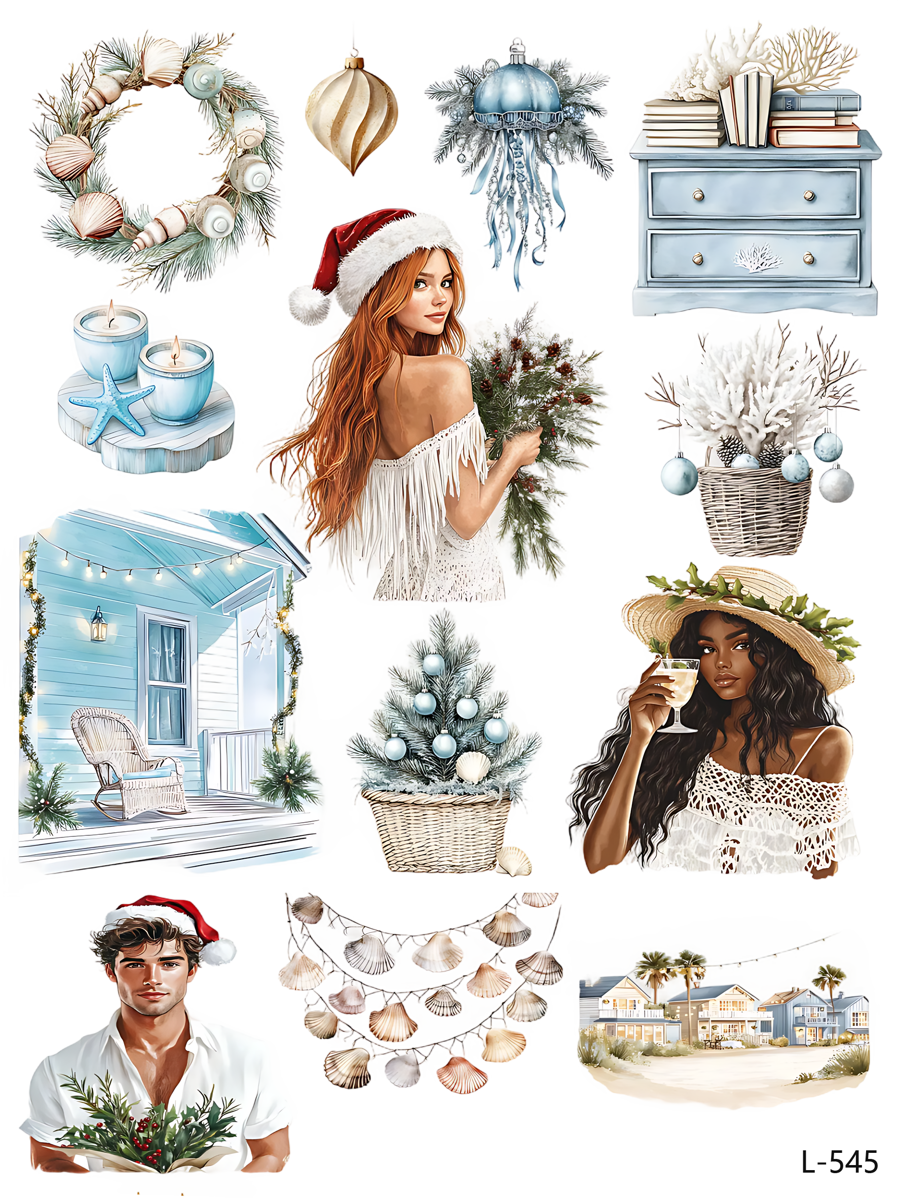 3D embossed stickers (A5 size, 15cm*20cm)