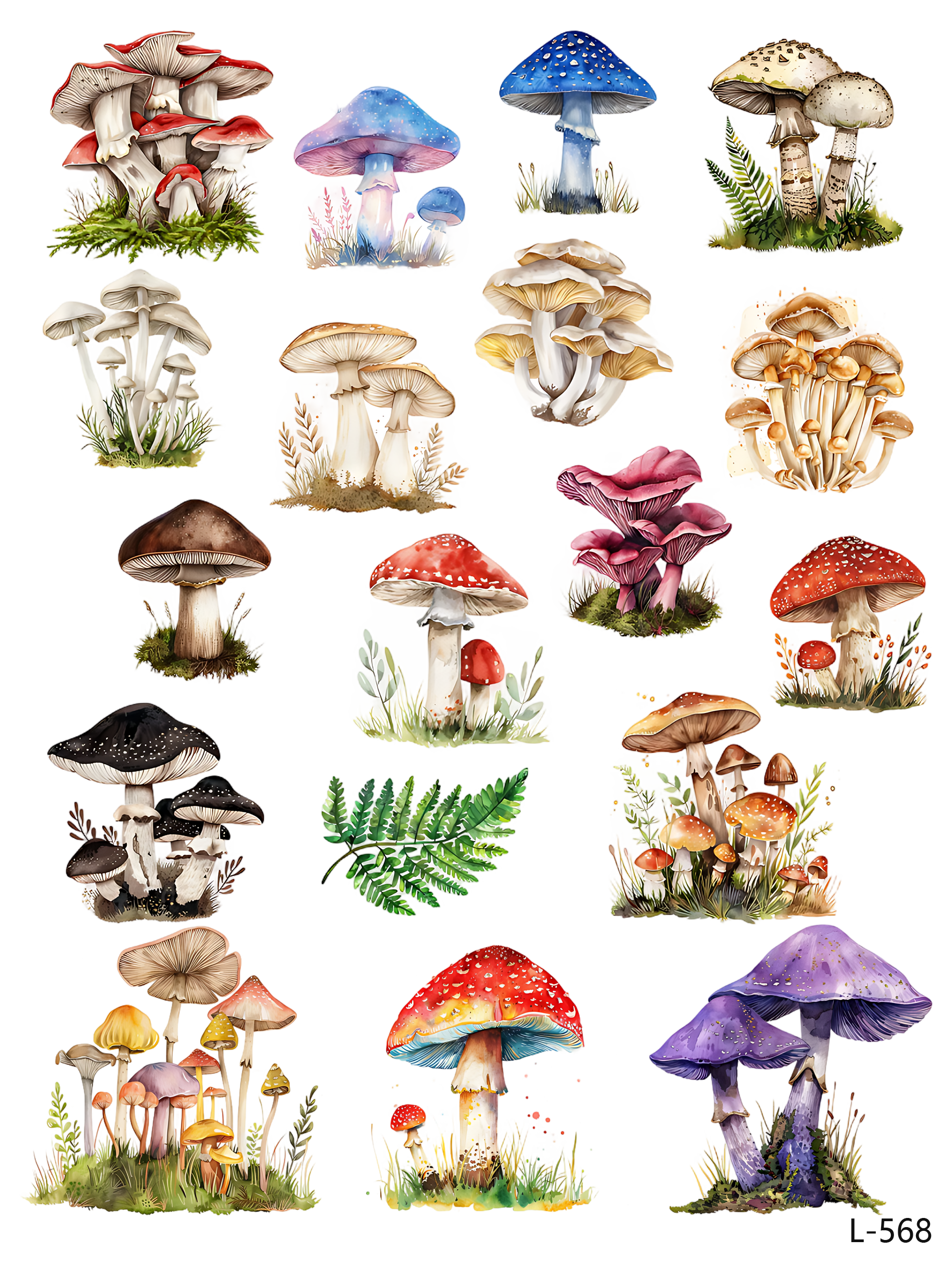 3D embossed stickers (A5 size, 15cm*20cm)
