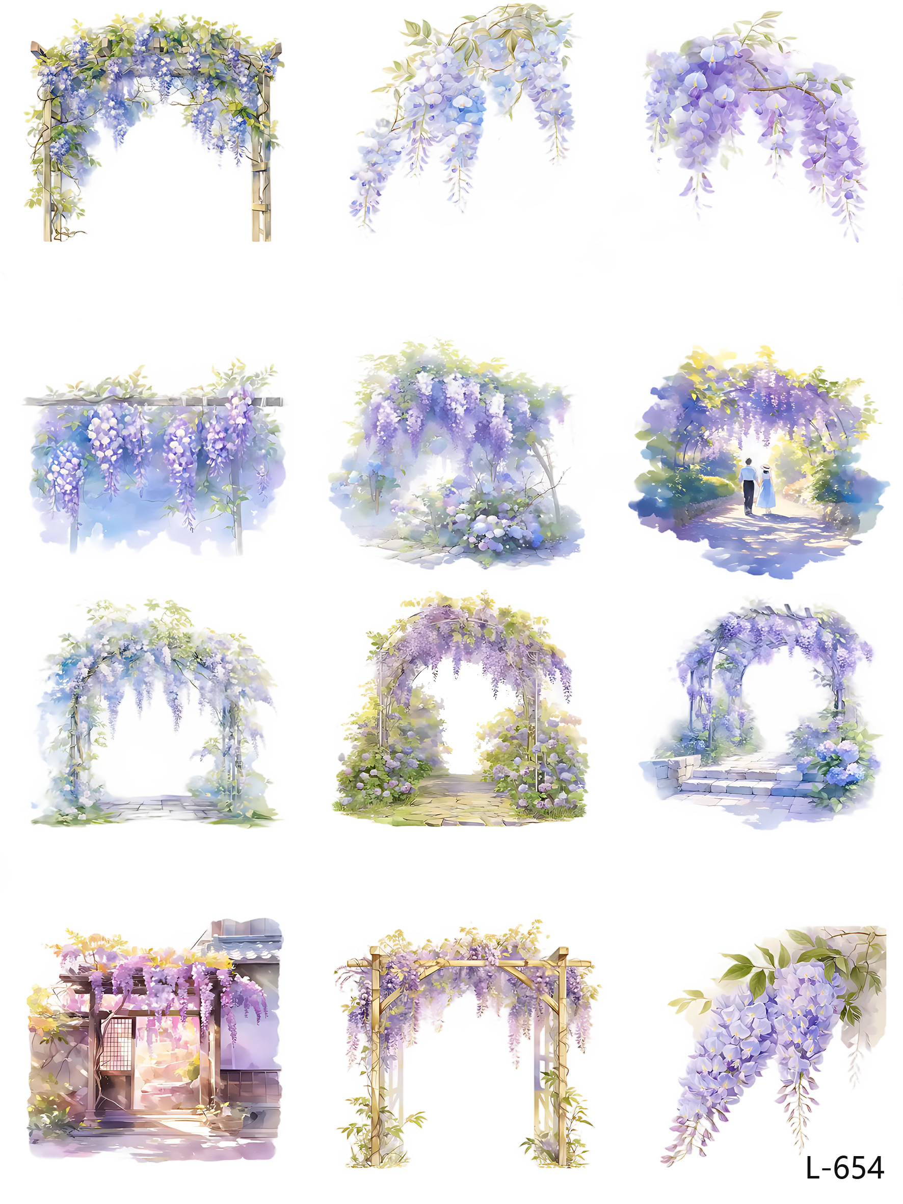 3D embossed stickers (A5 size, 15cm*20cm)
