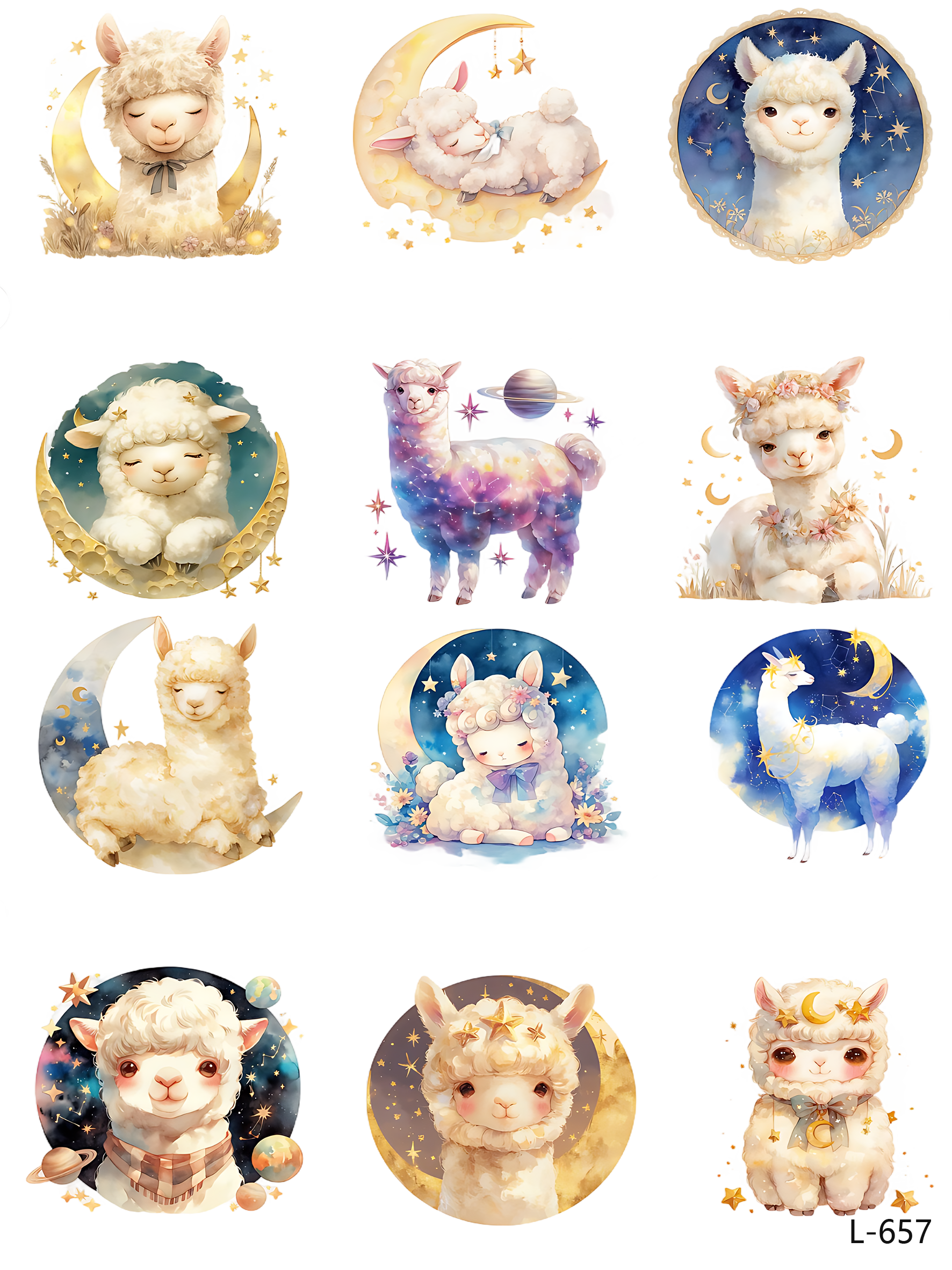 3D embossed stickers (A5 size, 15cm*20cm)
