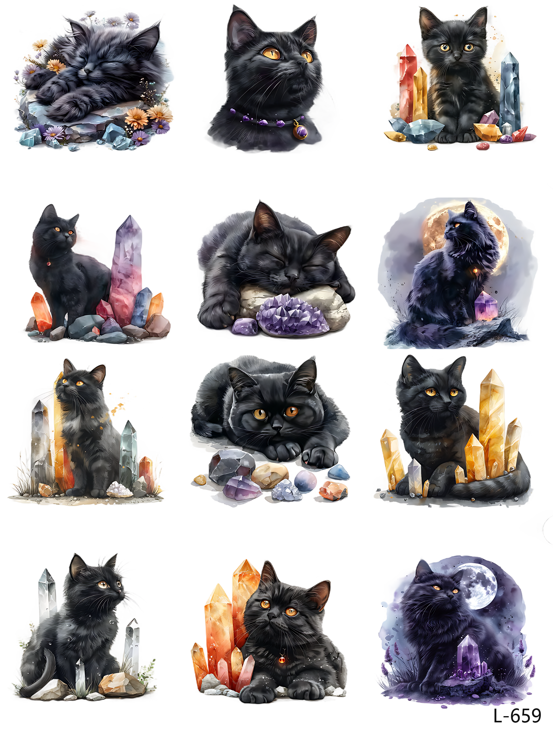 3D embossed stickers (A5 size, 15cm*20cm)