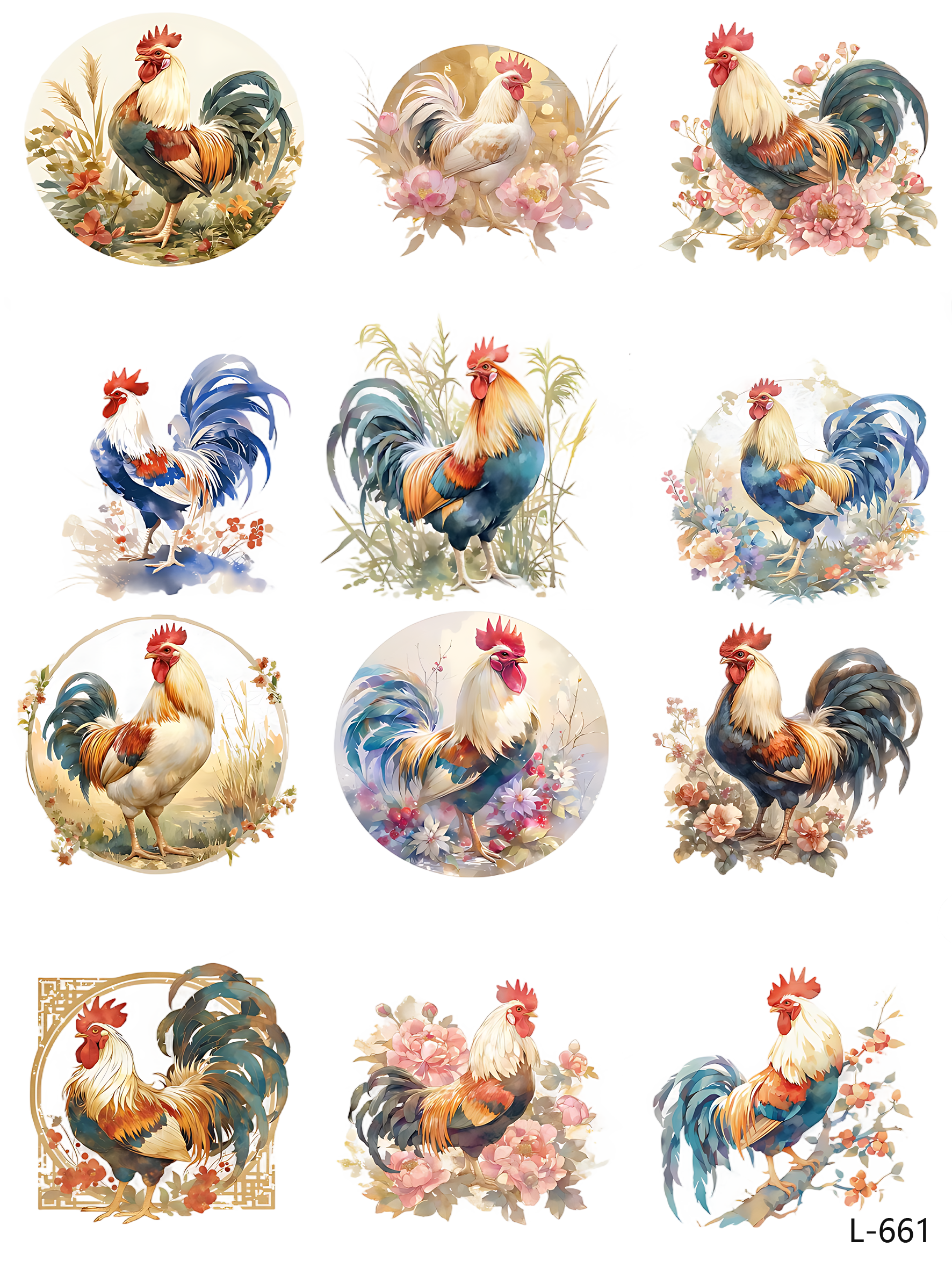 3D embossed stickers (A5 size, 15cm*20cm)