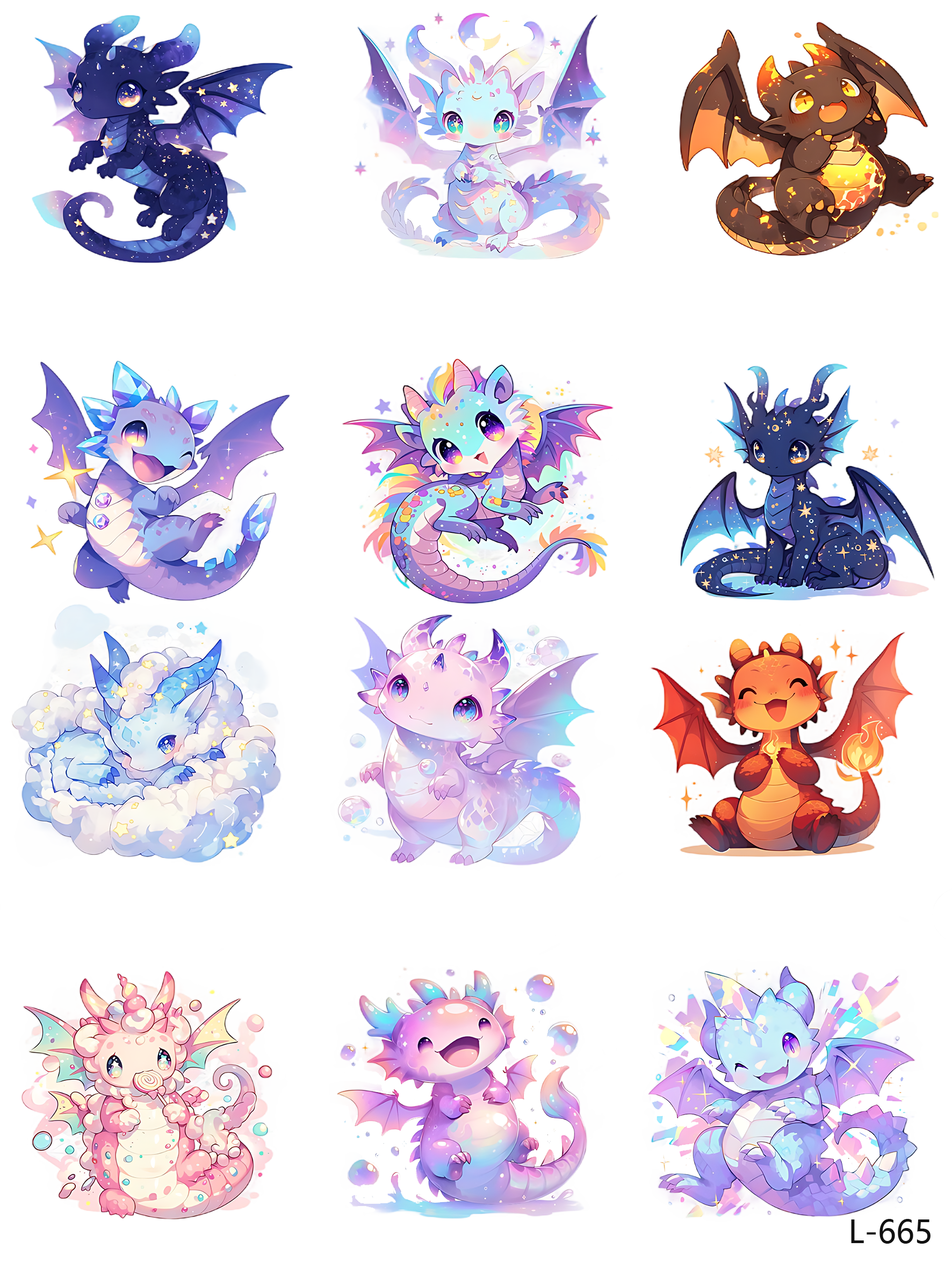 3D embossed stickers (A5 size, 15cm*20cm)