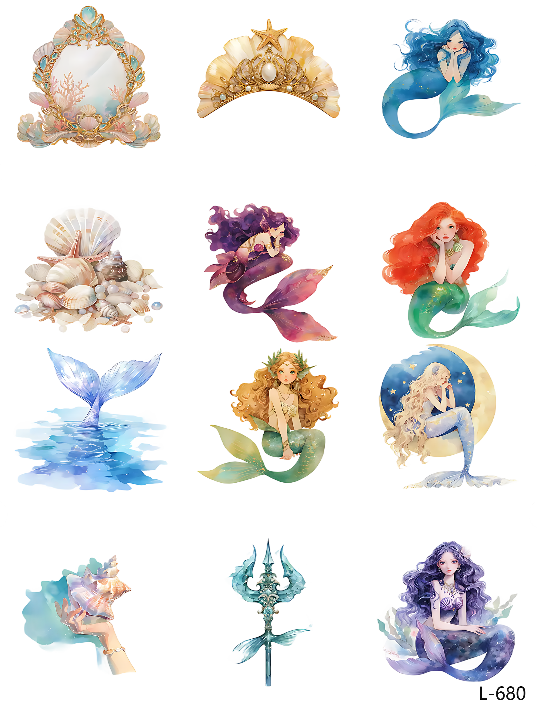 3D embossed stickers (A5 size, 15cm*20cm)