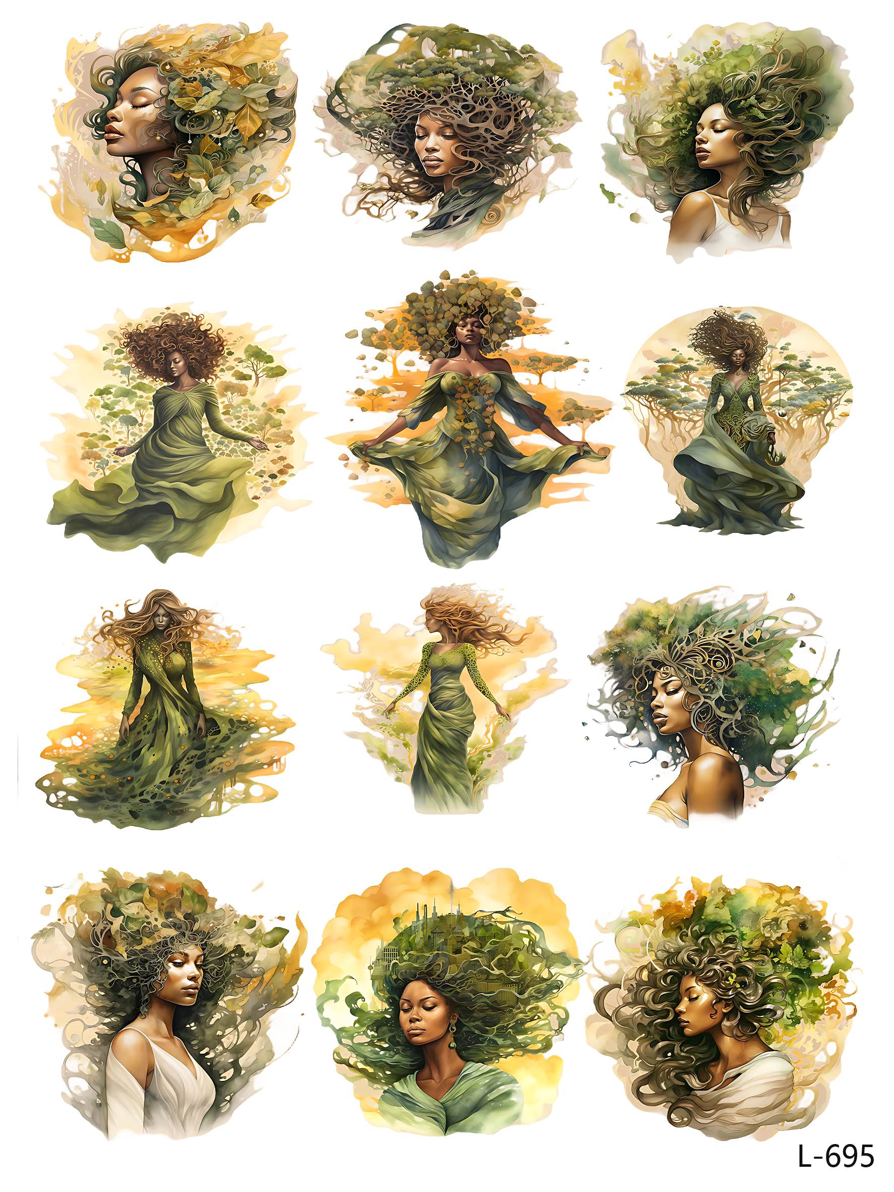 3D embossed stickers (A5 size, 15cm*20cm)