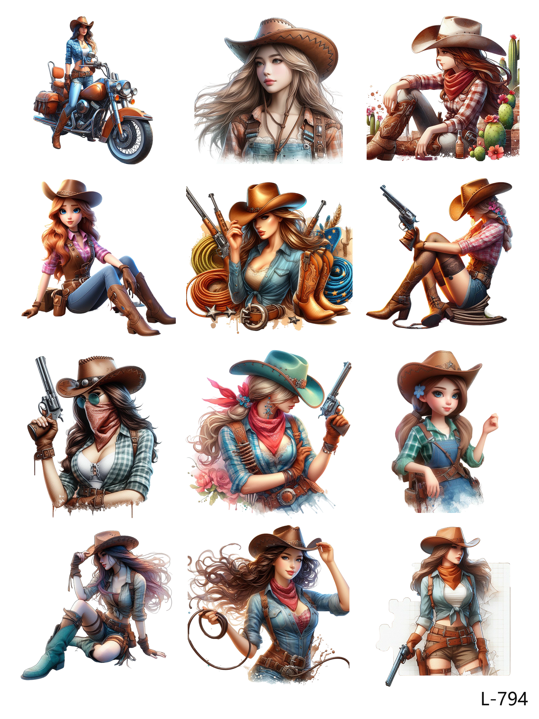 3D embossed stickers (A5 size, 15cm*20cm)