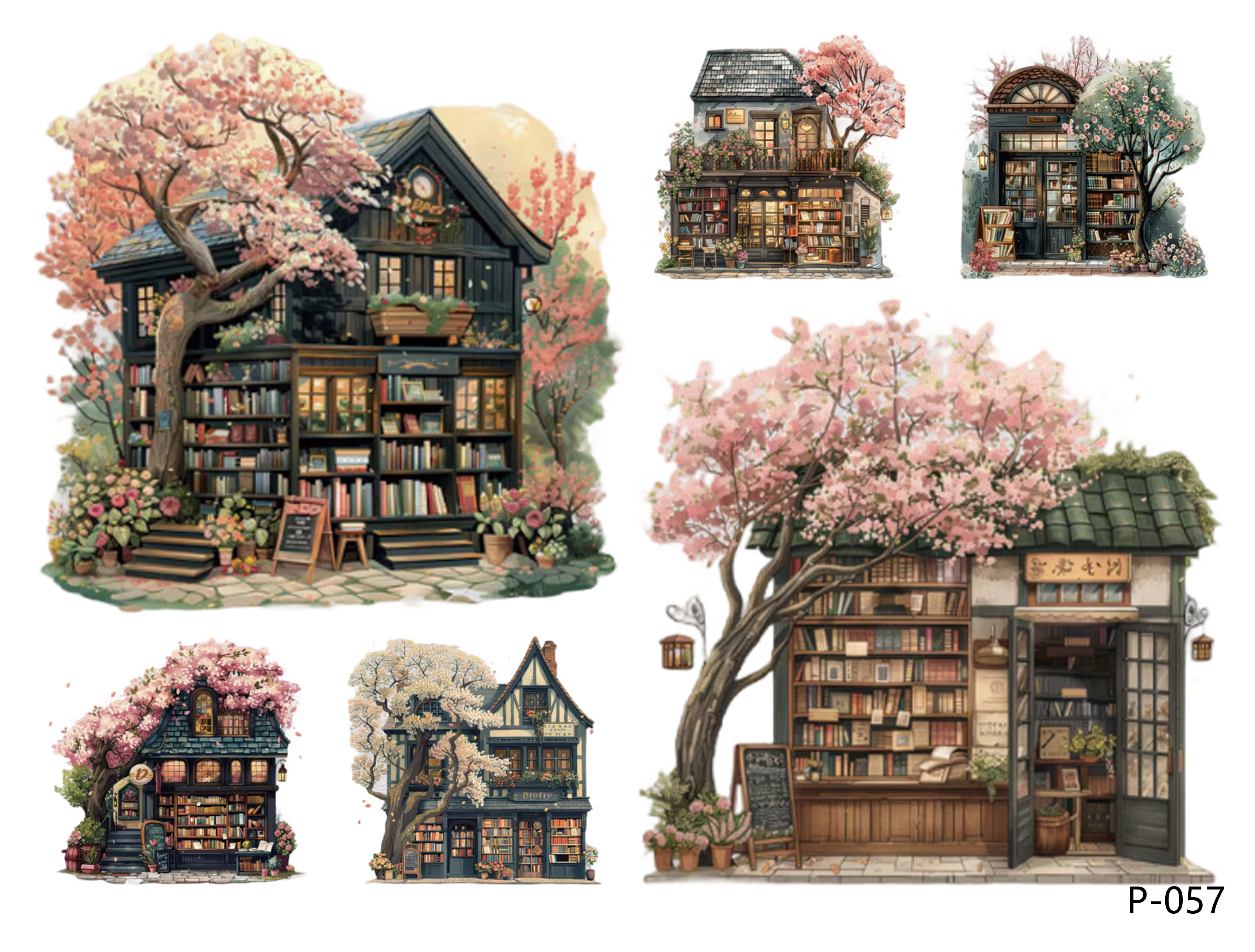 3D embossed stickers (B5 size, 12.5cm*9.5cm)