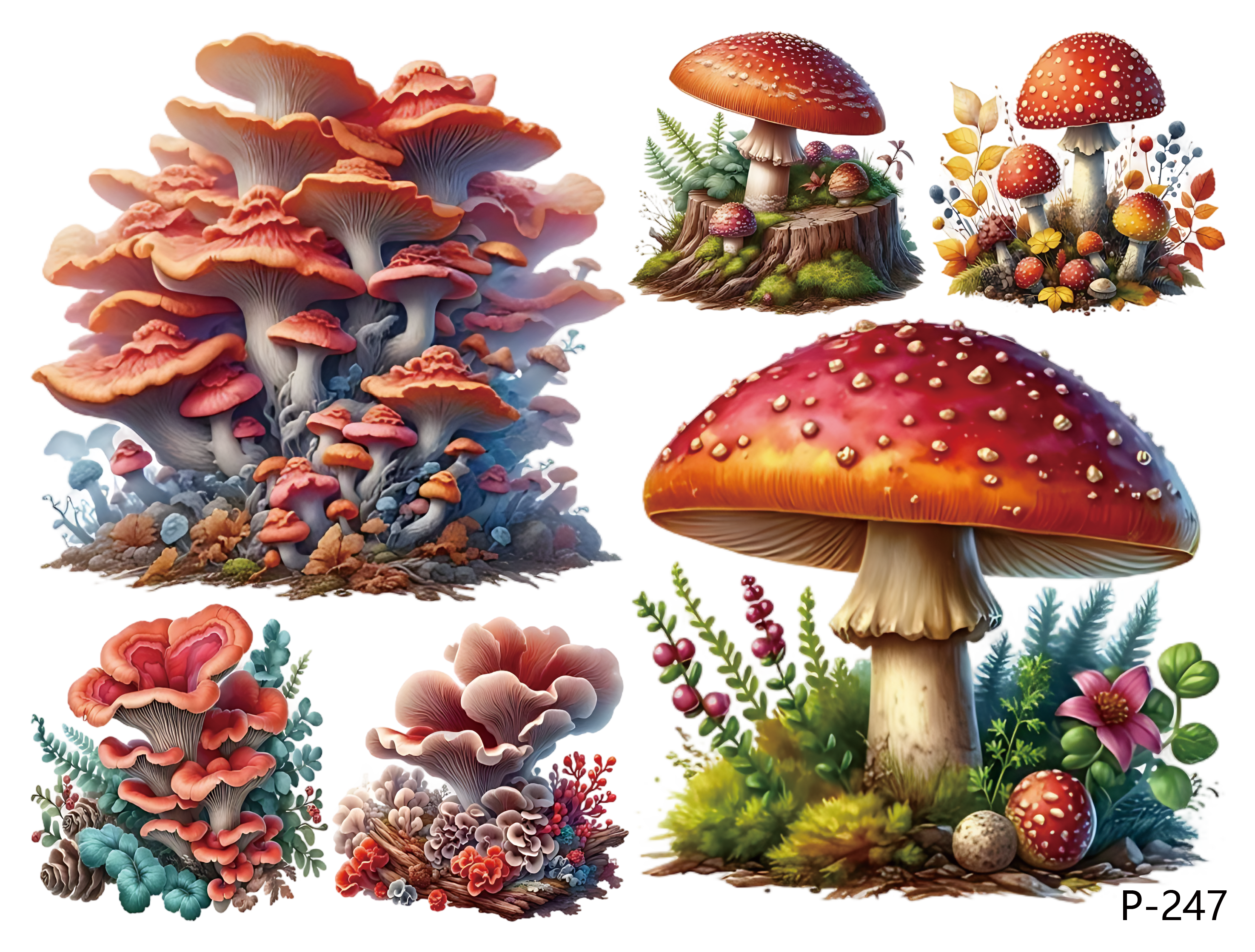 3D embossed stickers (B5 size, 12.5cm*9.5cm)