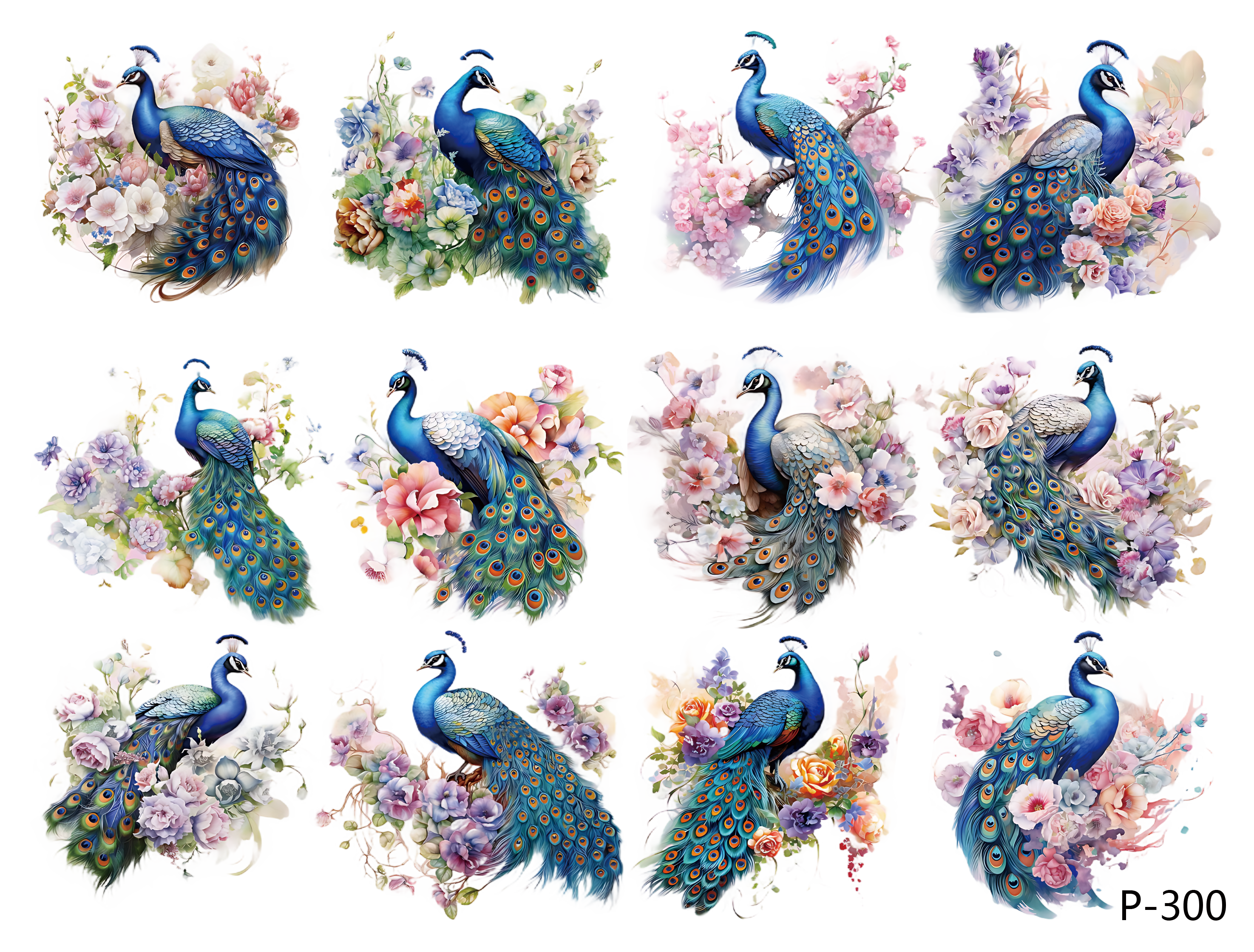 3D embossed stickers (B5 size, 12.5cm*9.5cm)