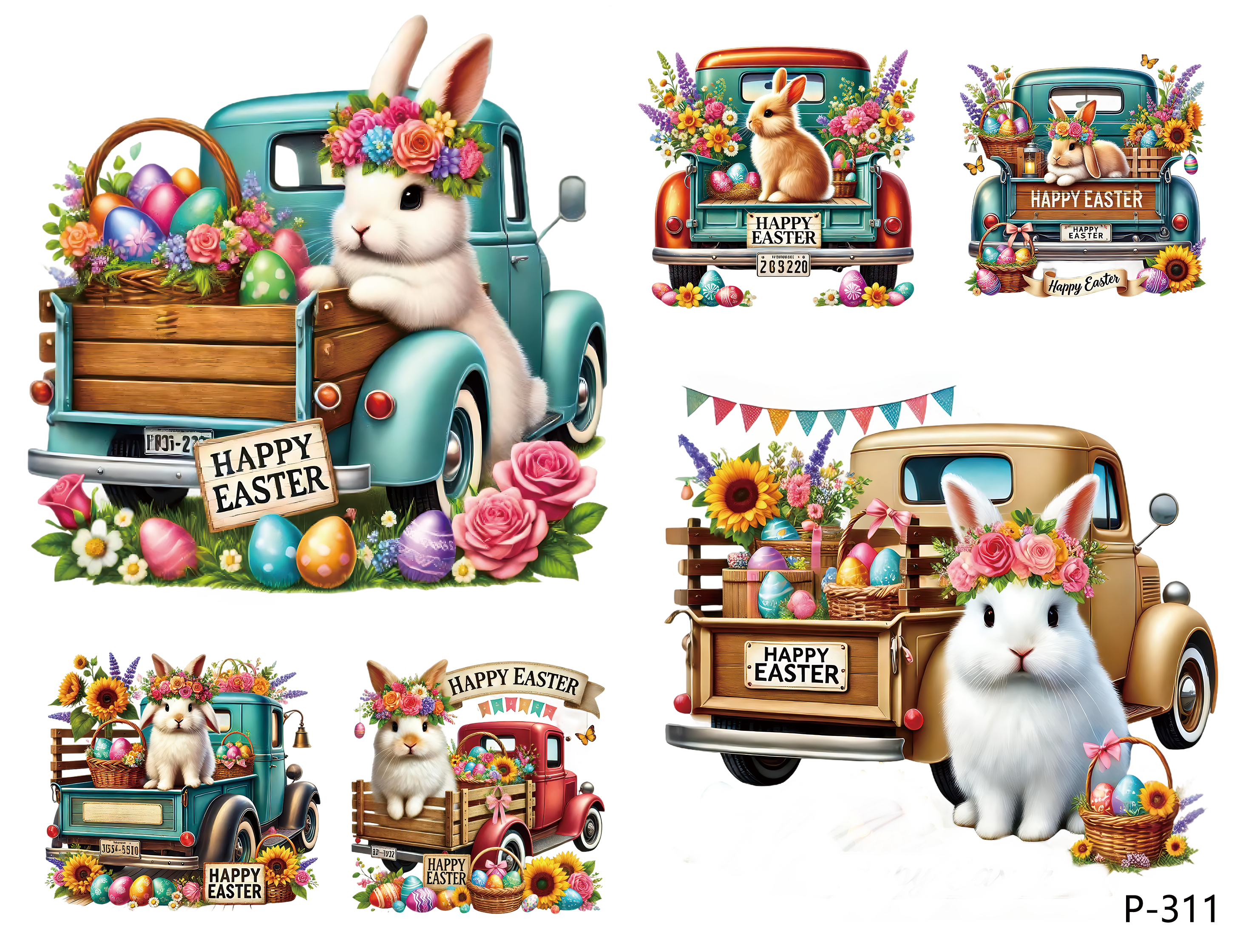 3D embossed stickers (B5 size, 12.5cm*9.5cm)