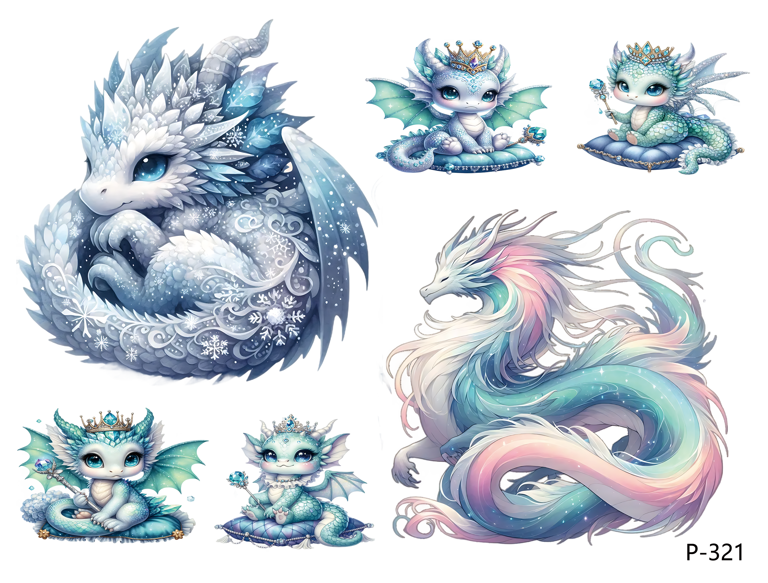 3D embossed stickers (B5 size, 12.5cm*9.5cm)
