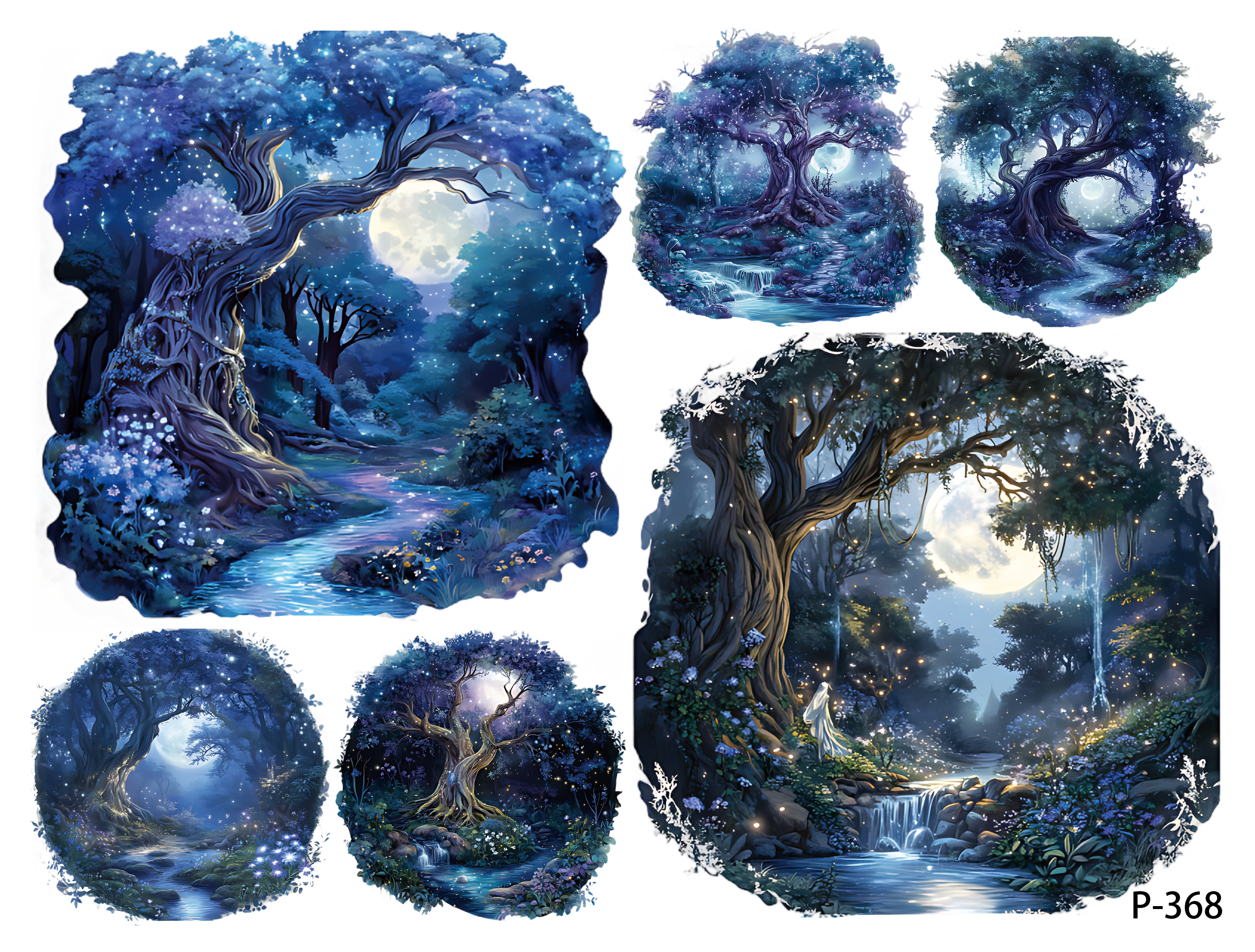 3D embossed stickers (B5 size, 12.5cm*9.5cm)